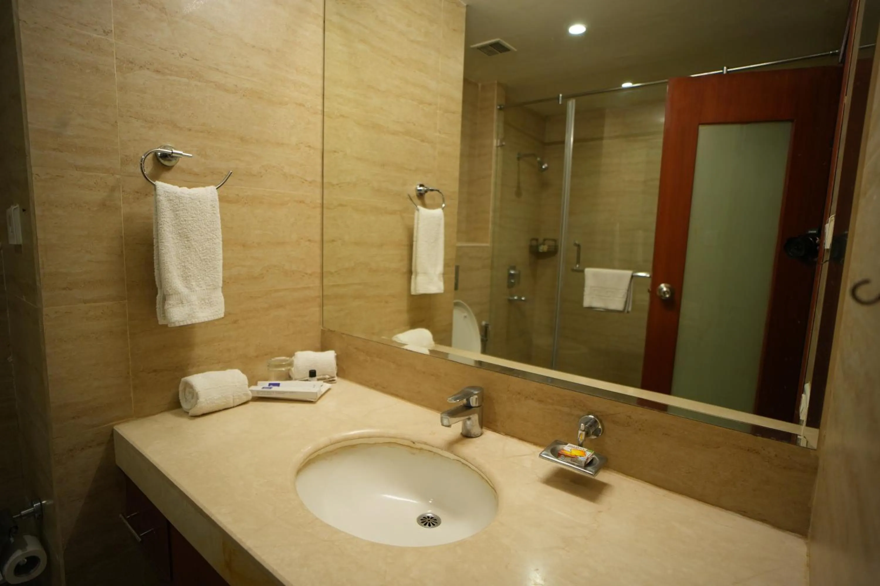 Bathroom in The Altruist Business Hotel Hitech