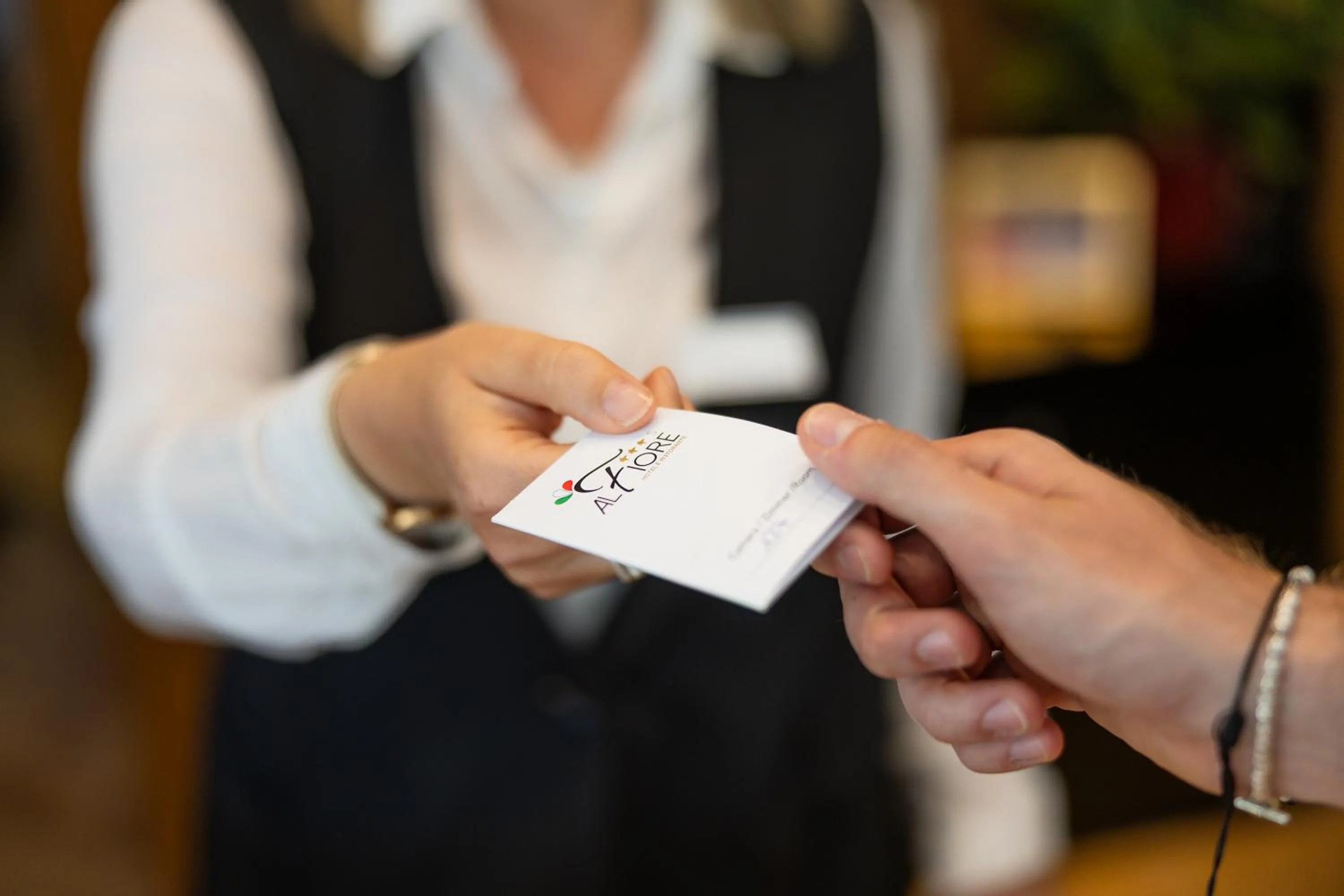 Lobby or reception in Hotel Ristorante Al Fiore