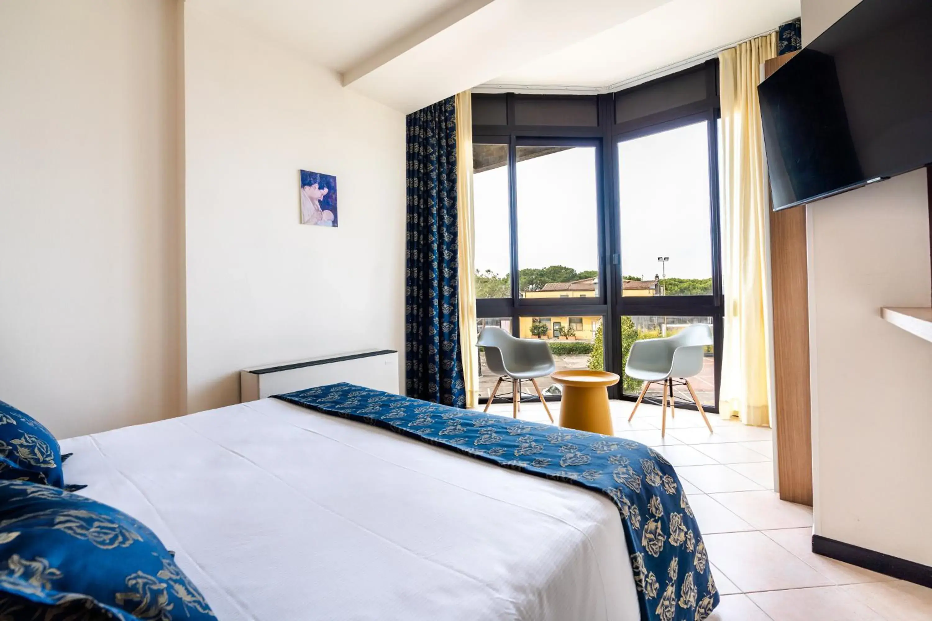 Bedroom, Bed in Hotel Ristorante Al Fiore Bedroom, Bed in Hotel Ristorante Al Fiore