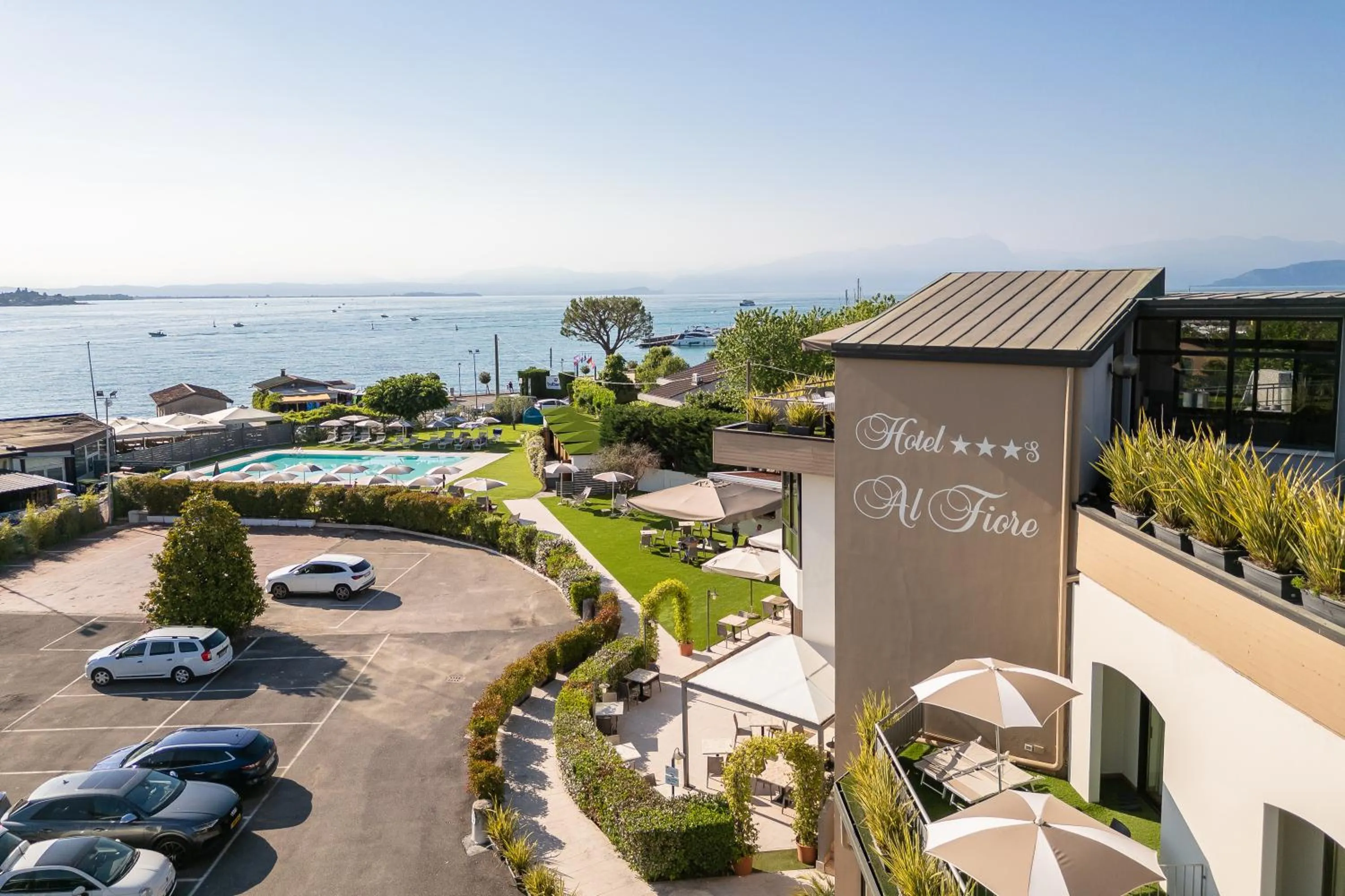 Swimming pool in Hotel Ristorante Al Fiore