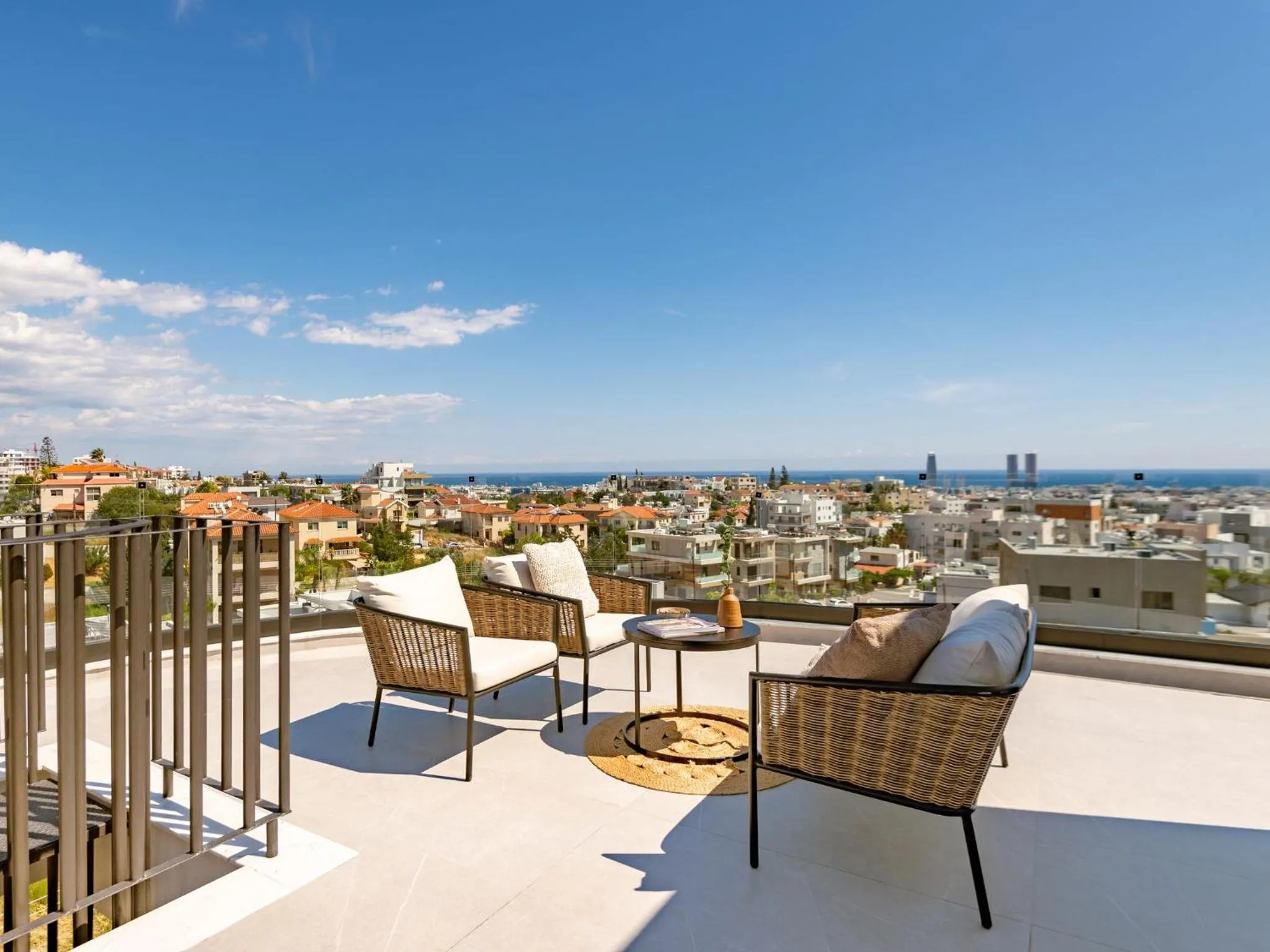 Three-Bedroom Apartment with Private Rooftop in Sanders Eduardovich Limassol