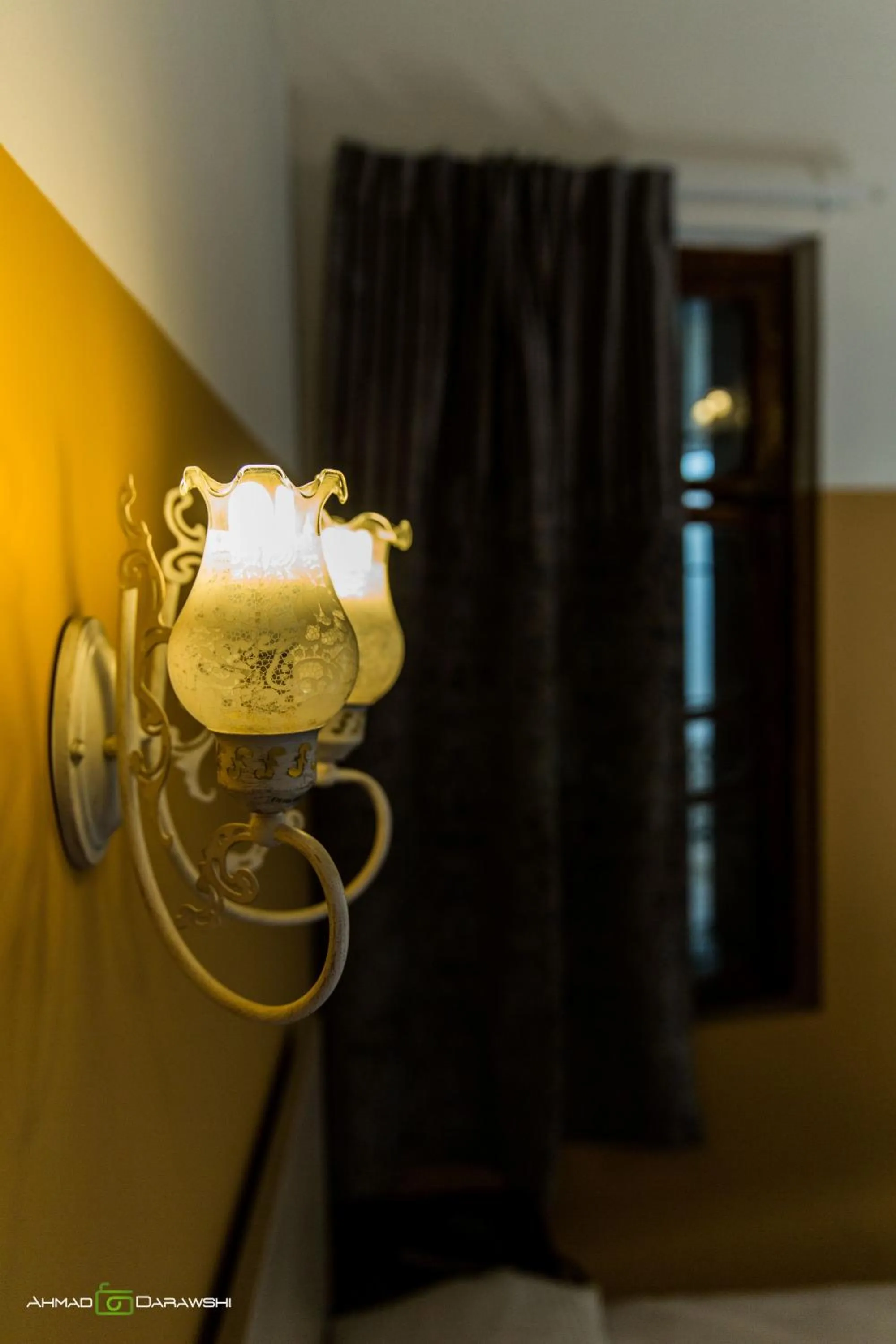 Decorative detail in Al-Hakim Boutique Hotel Old Town Nazareth