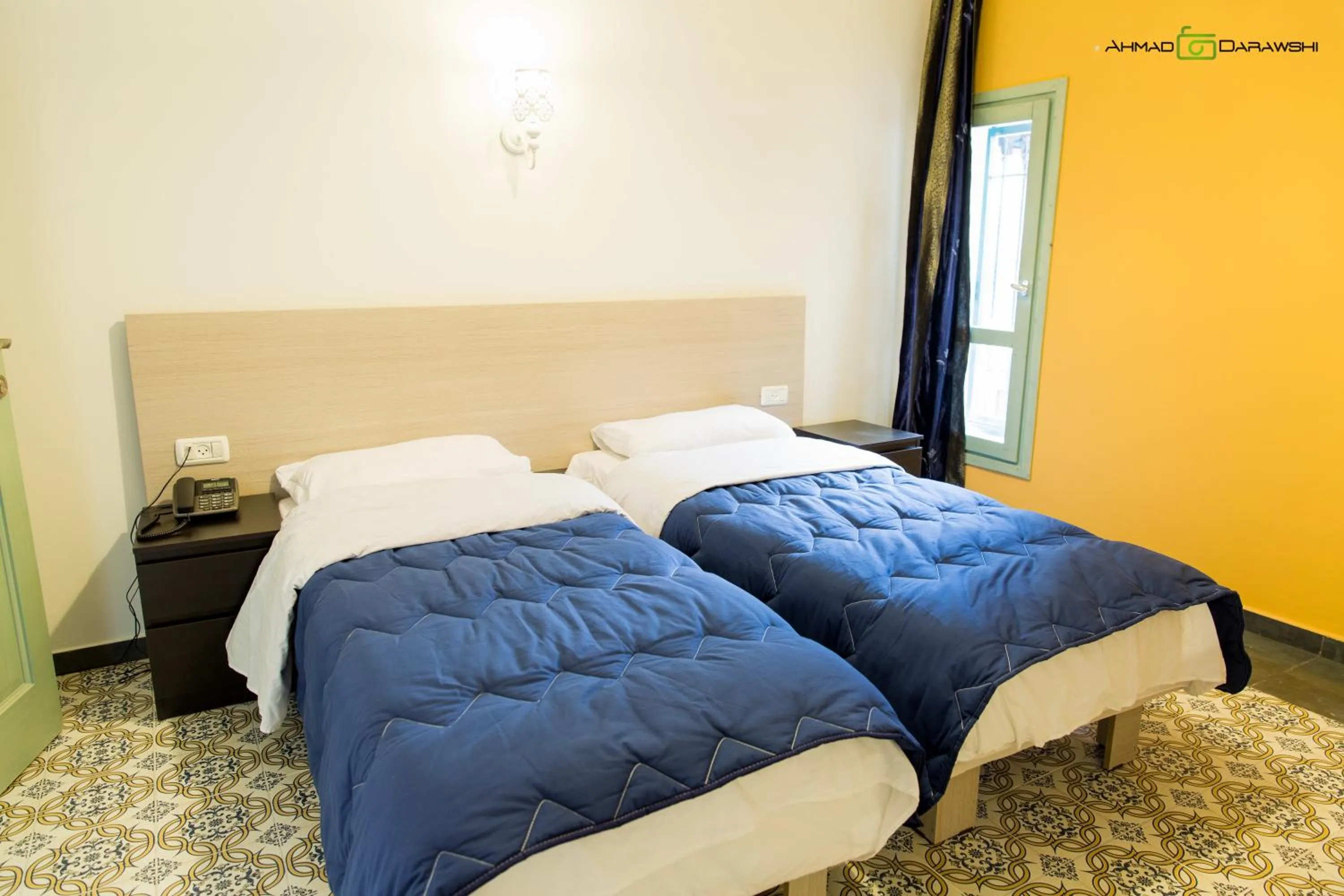 Bed in Al-Hakim Boutique Hotel Old Town Nazareth