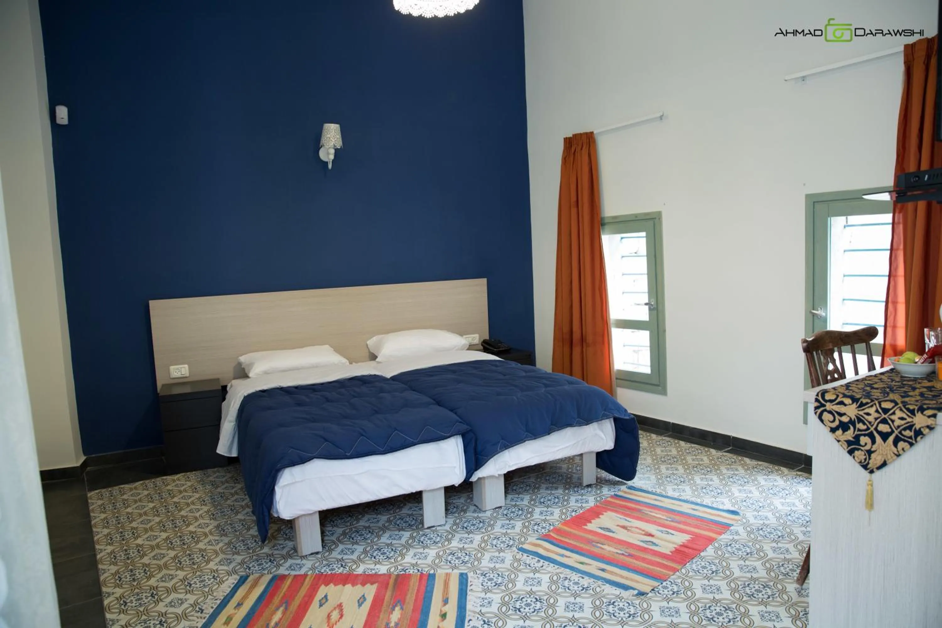 Bed in Al-Hakim Boutique Hotel Old Town Nazareth