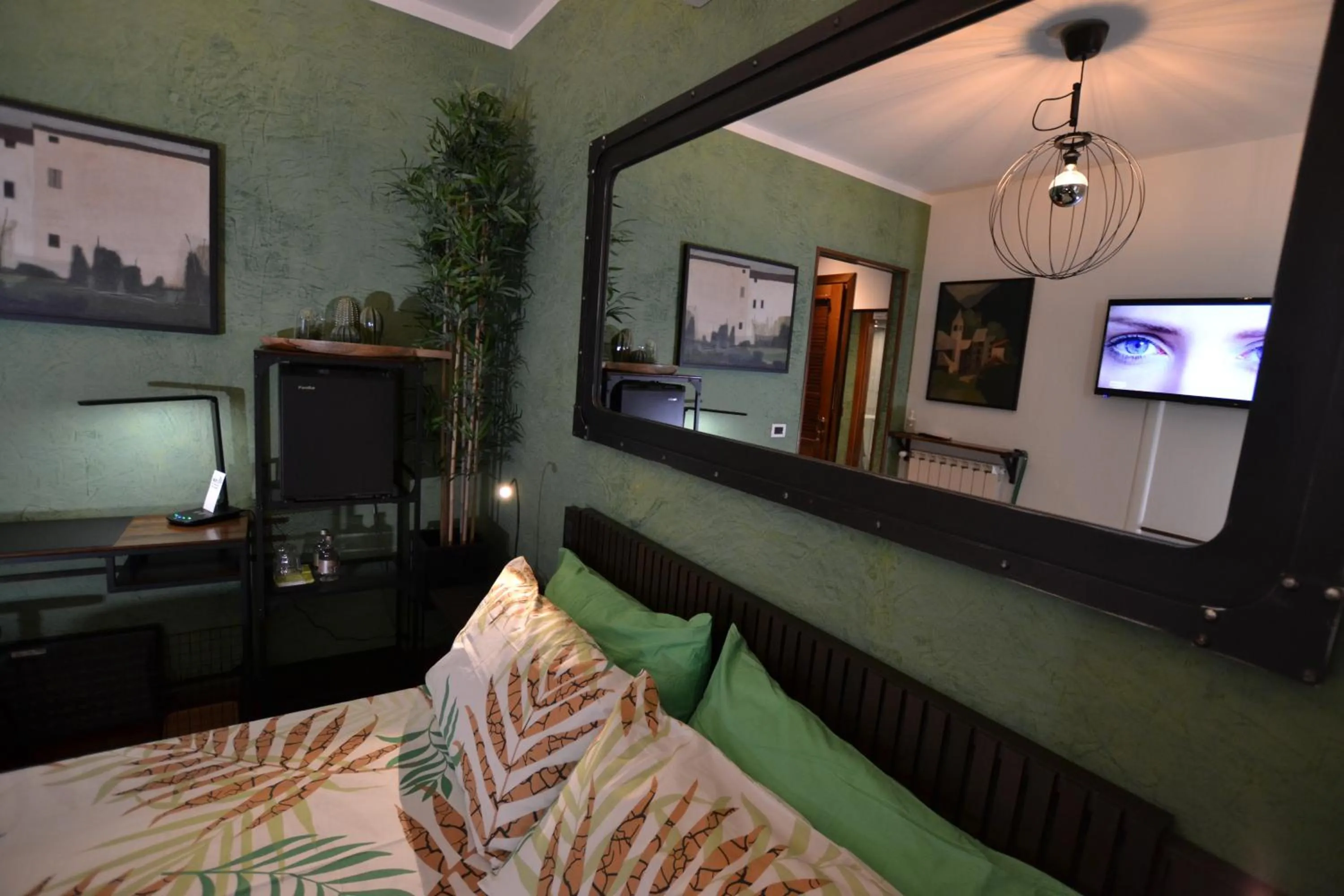 Decorative detail, Bed in Triestè59 B&B