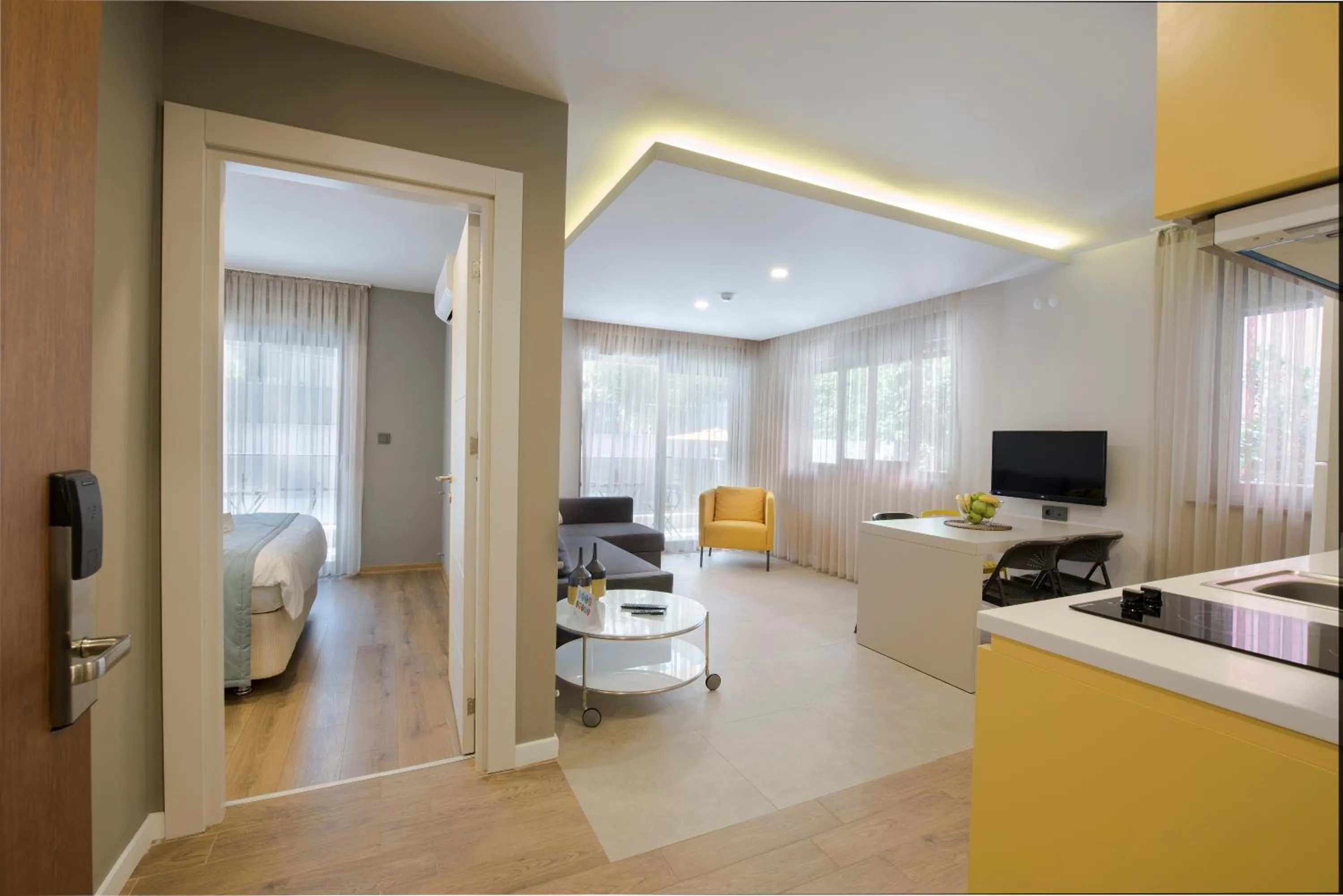 Living room in Trend Suites