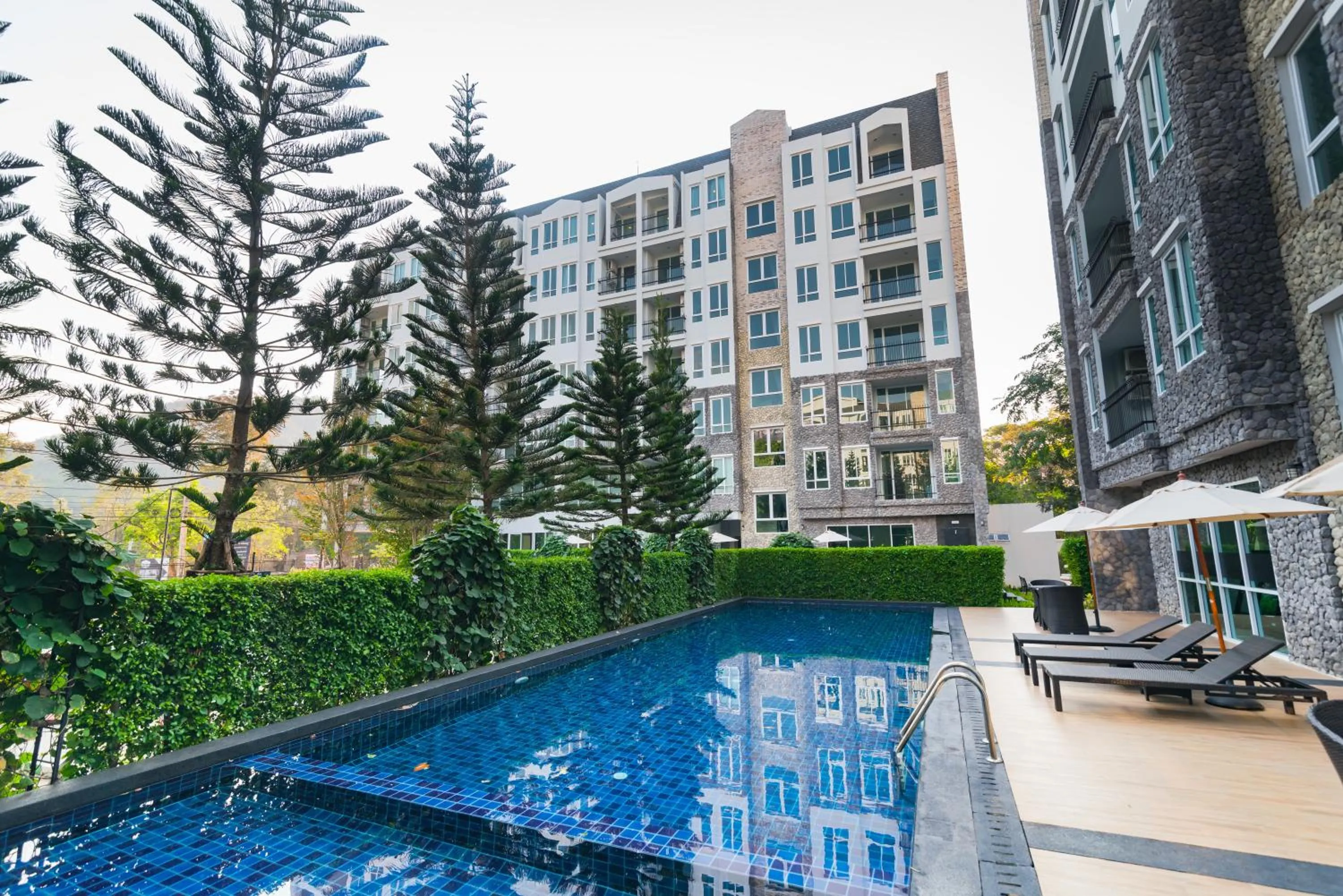Pool view in Courtyard Khaoyai By JO