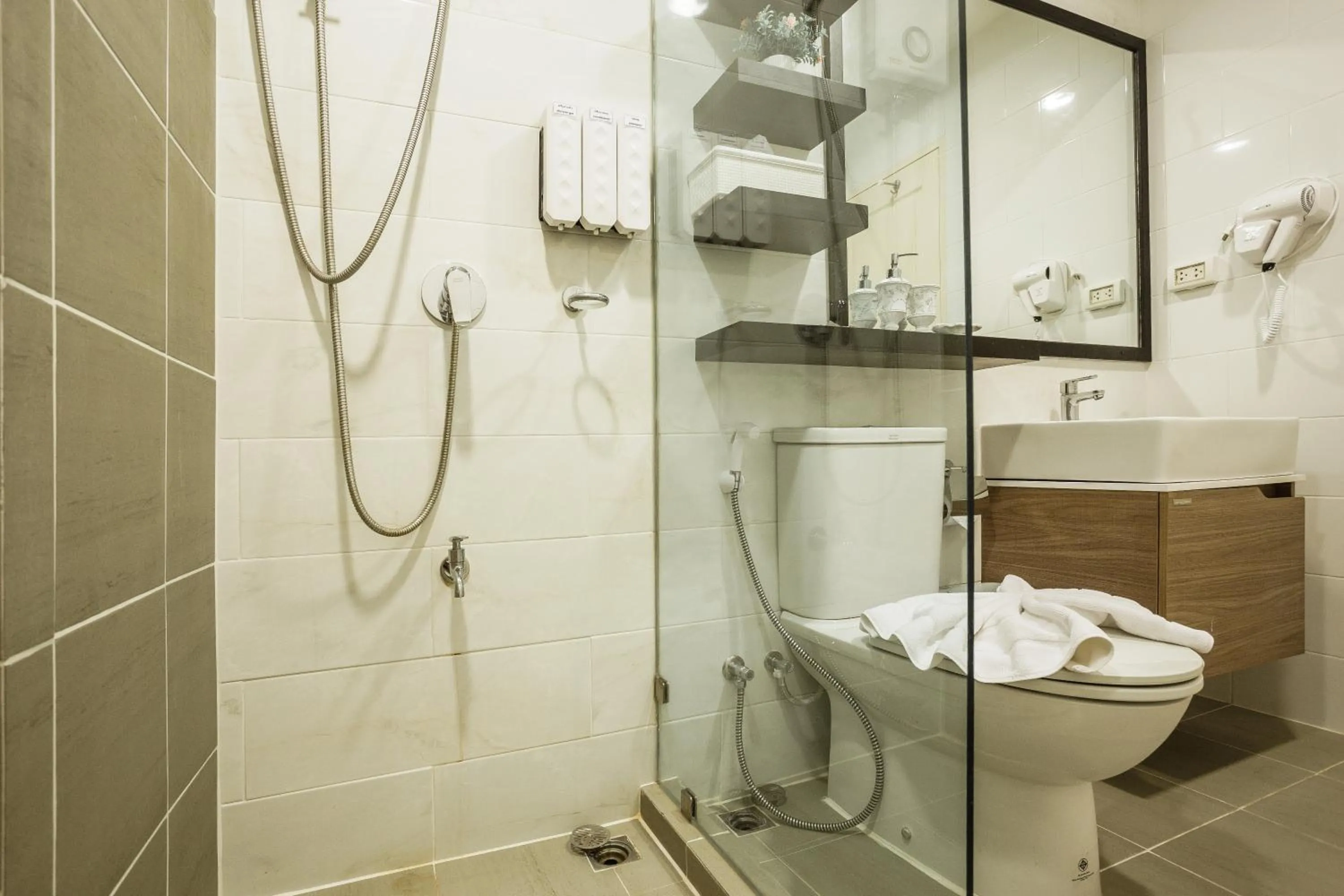 Shower in Courtyard Khaoyai By JO