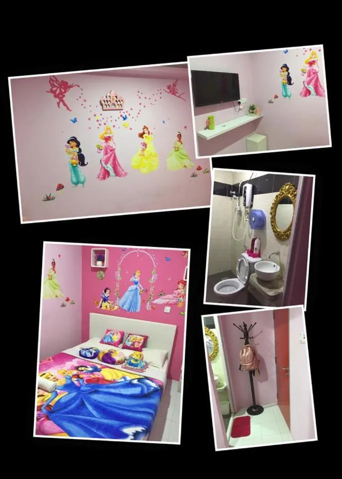 Bed in Fantasy Hotel