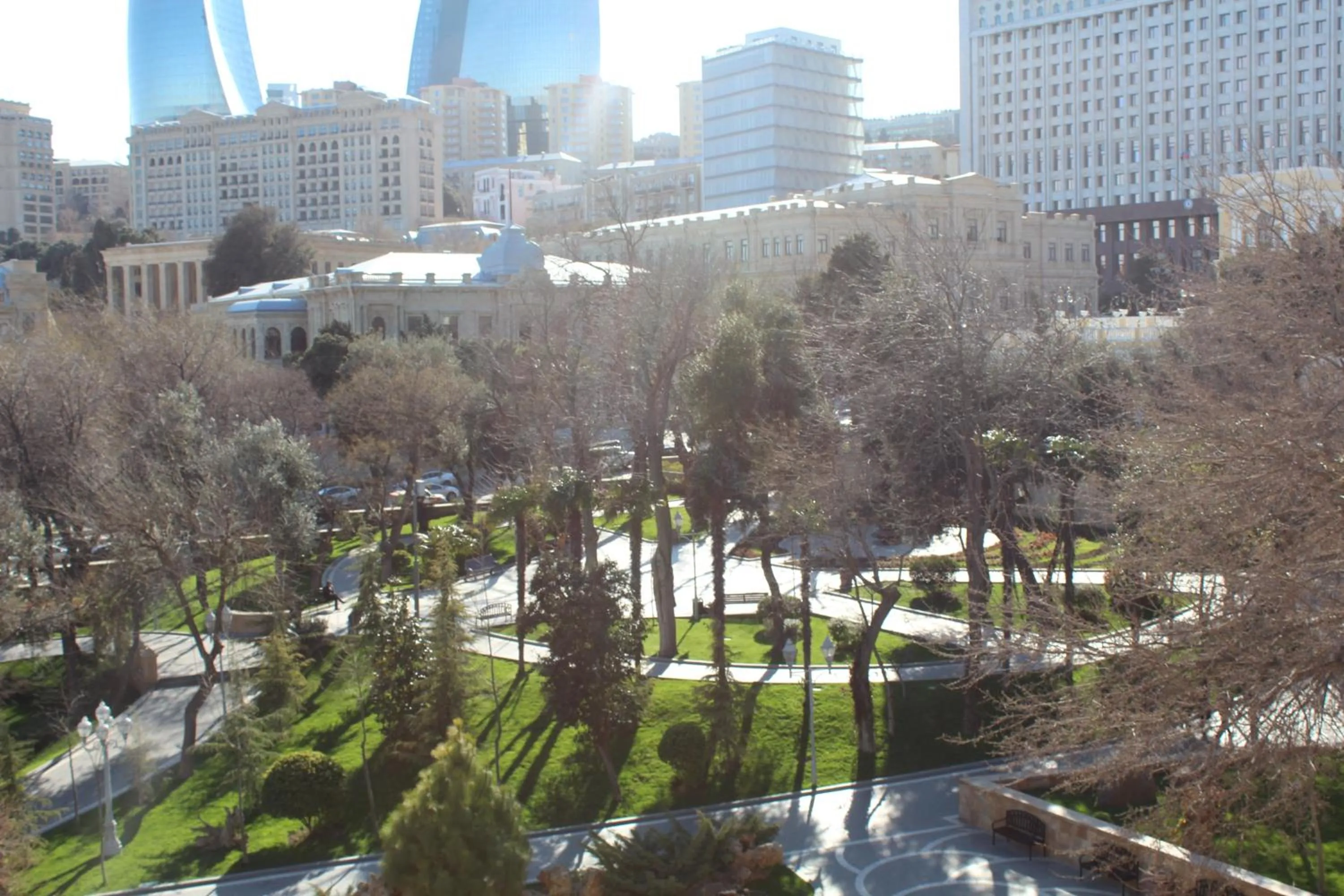 Shower in Premier Old Gates Hotel