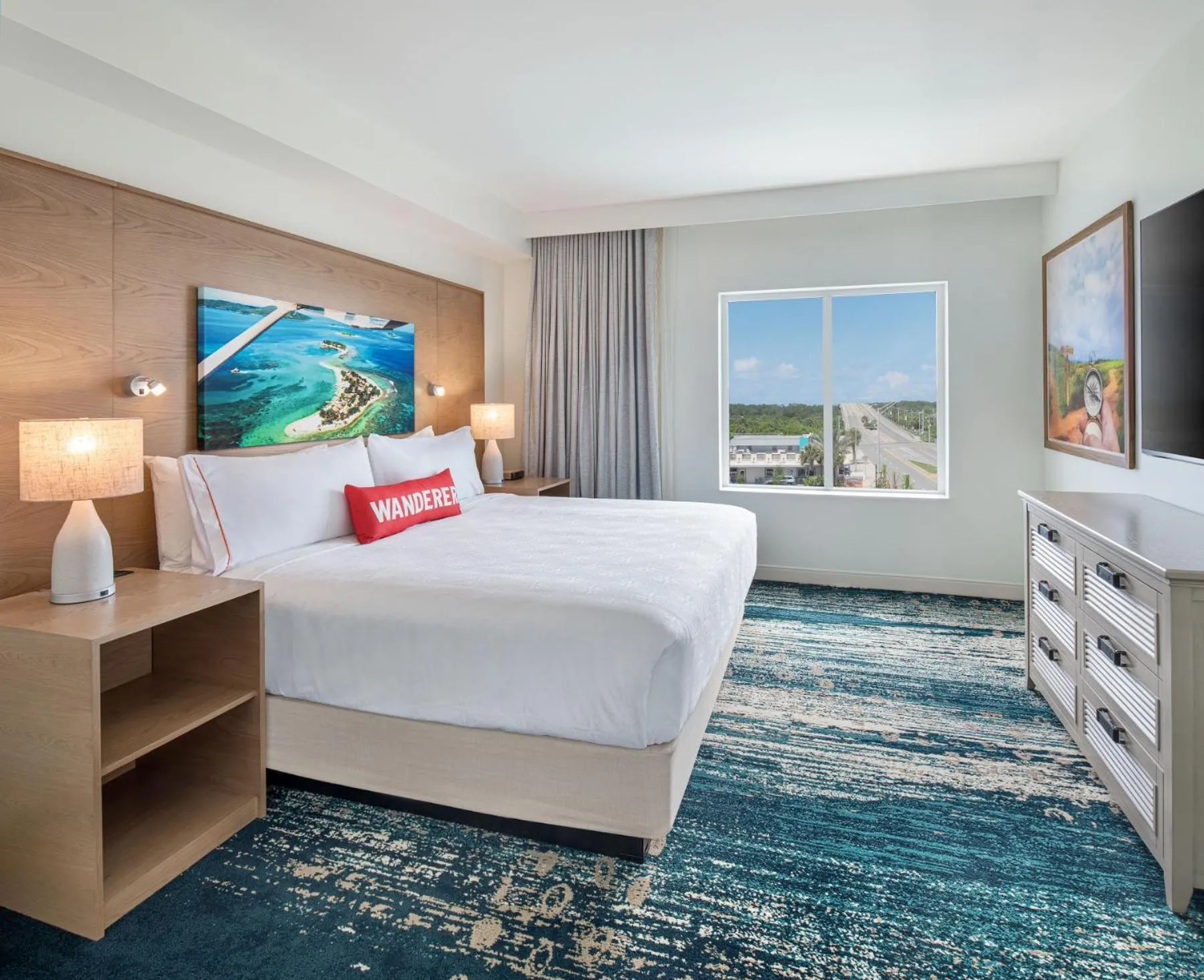 King Suite with Balcony in Compass by Margaritaville Flagler Beach