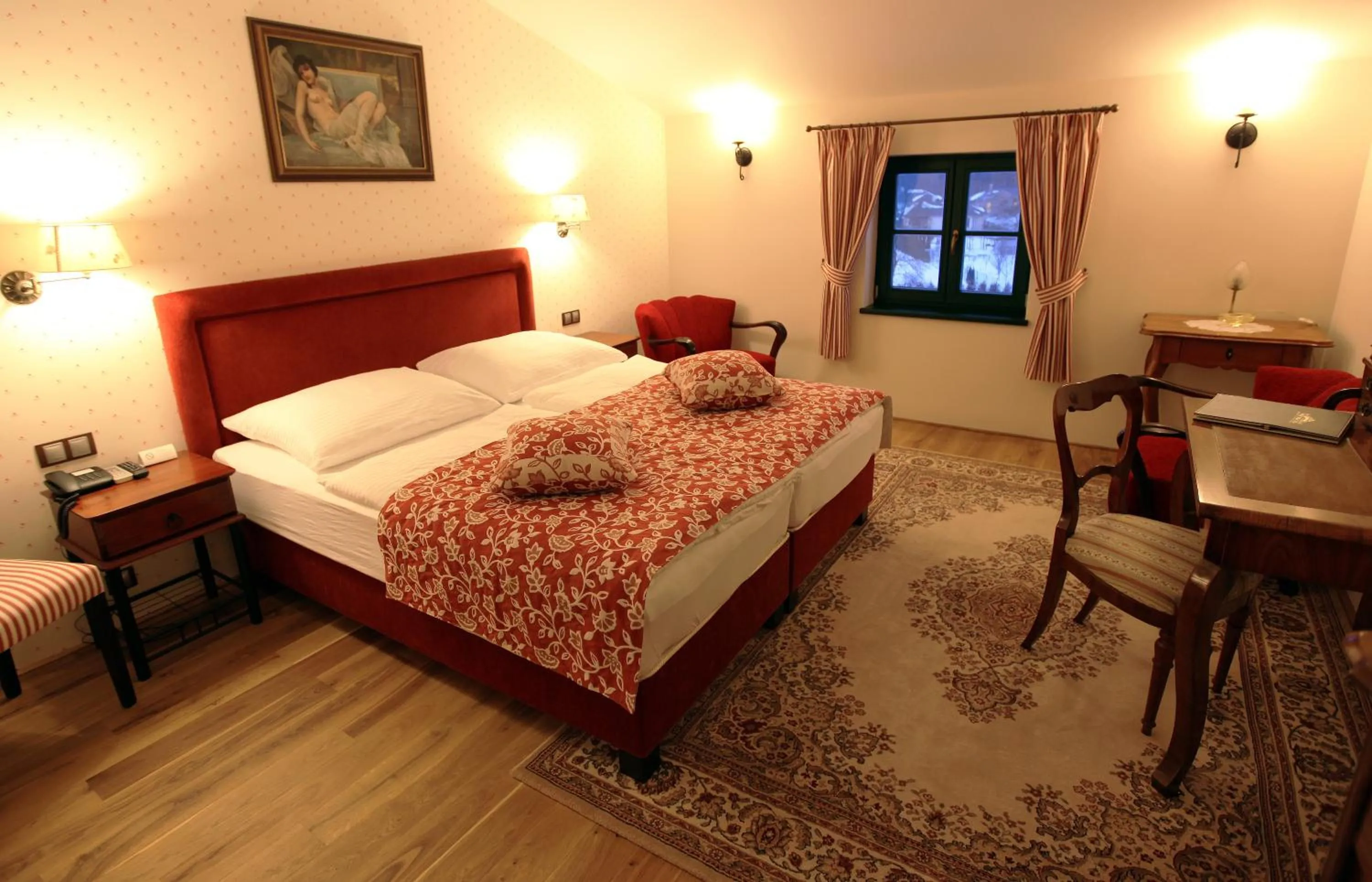 Photo of the whole room, Bed in Boutique Hotel Pri Mlyne Lozorno