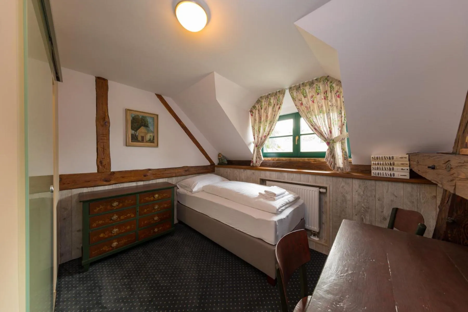 Decorative detail, Bed in Boutique Hotel Pri Mlyne Lozorno