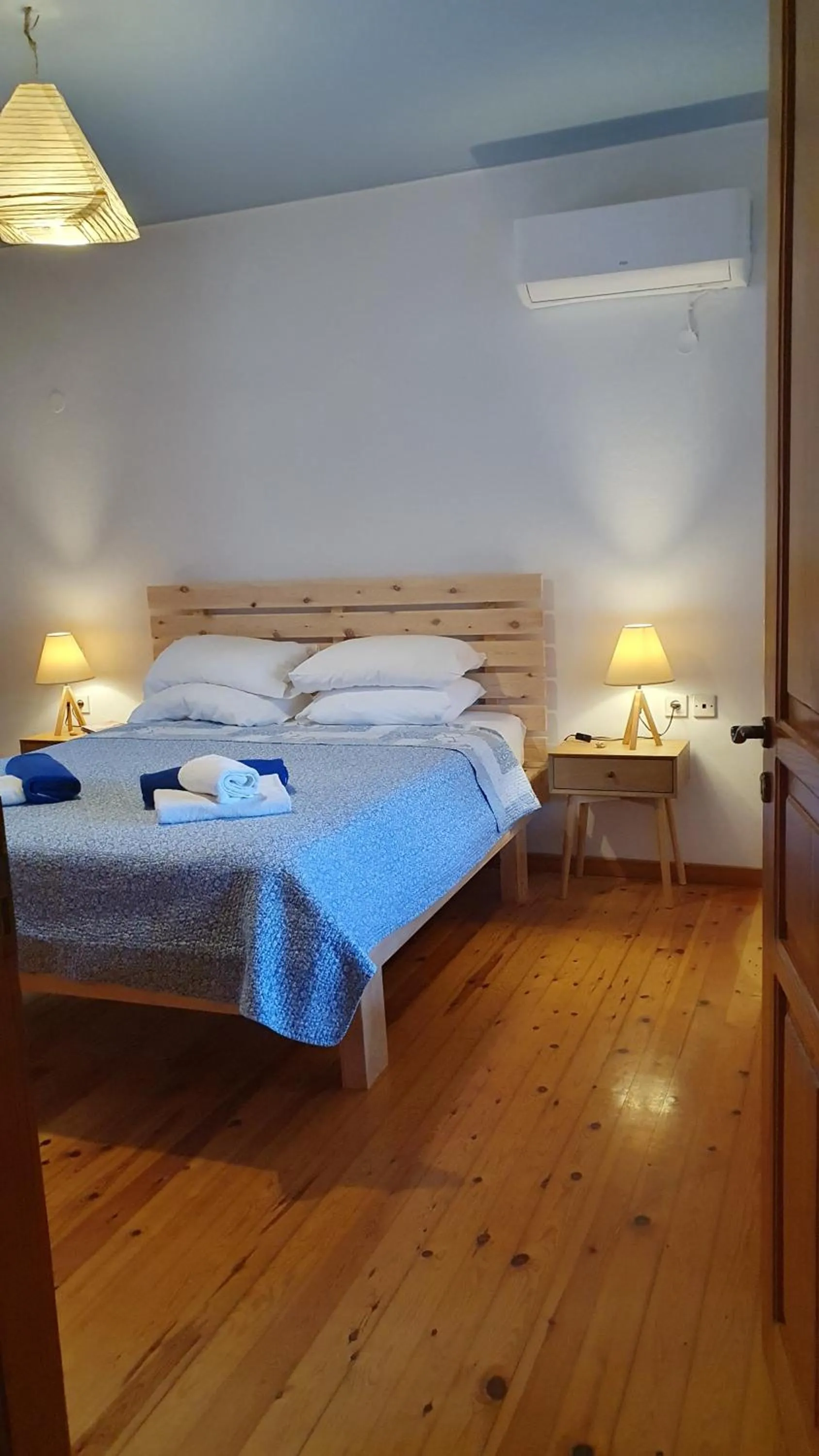 Bedroom, Bed in Villa Leonidas just enjoy your holidays