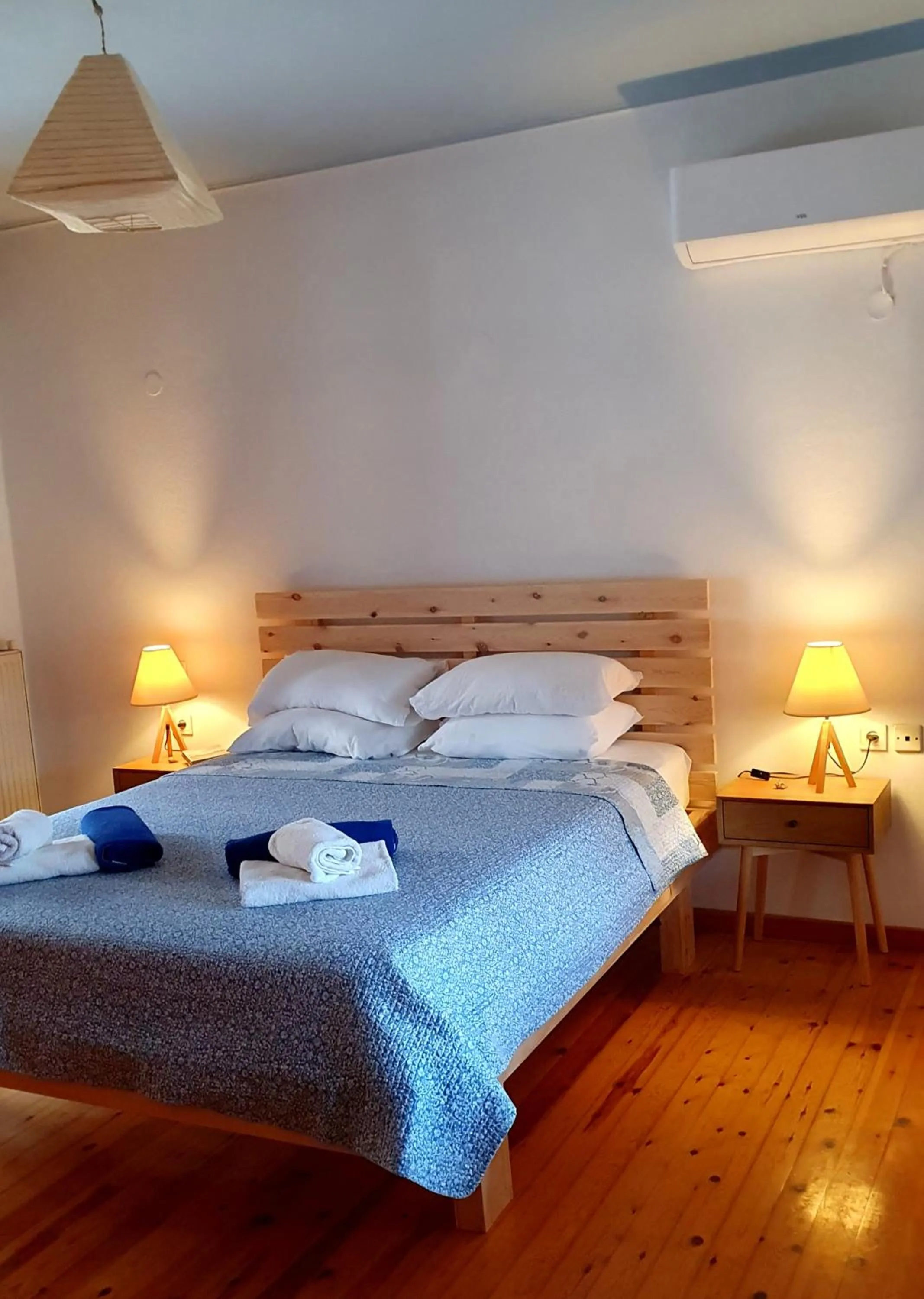 Bedroom, Bed in Villa Leonidas just enjoy your holidays