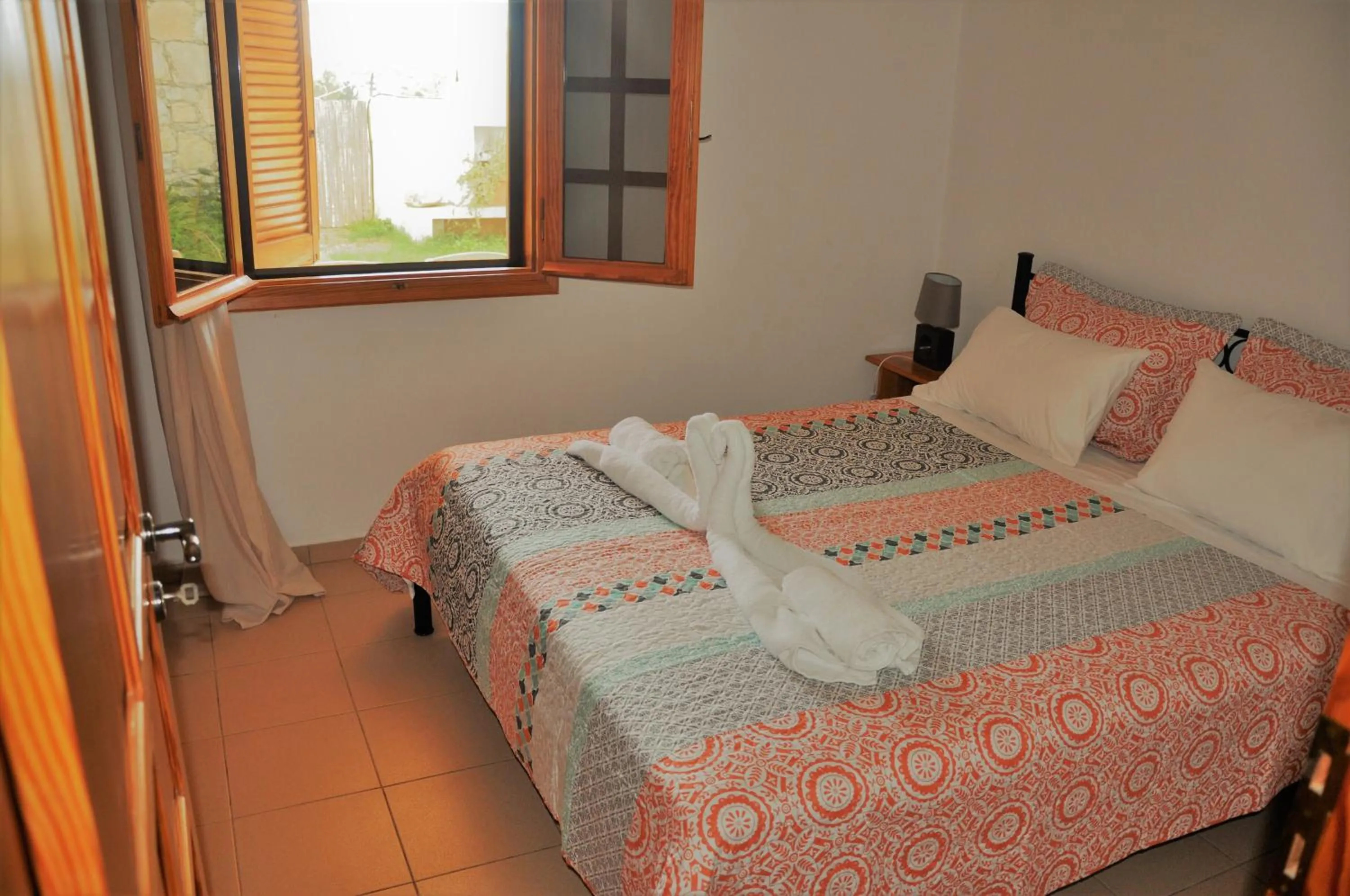 Decorative detail, Bed in Villa Leonidas just enjoy your holidays