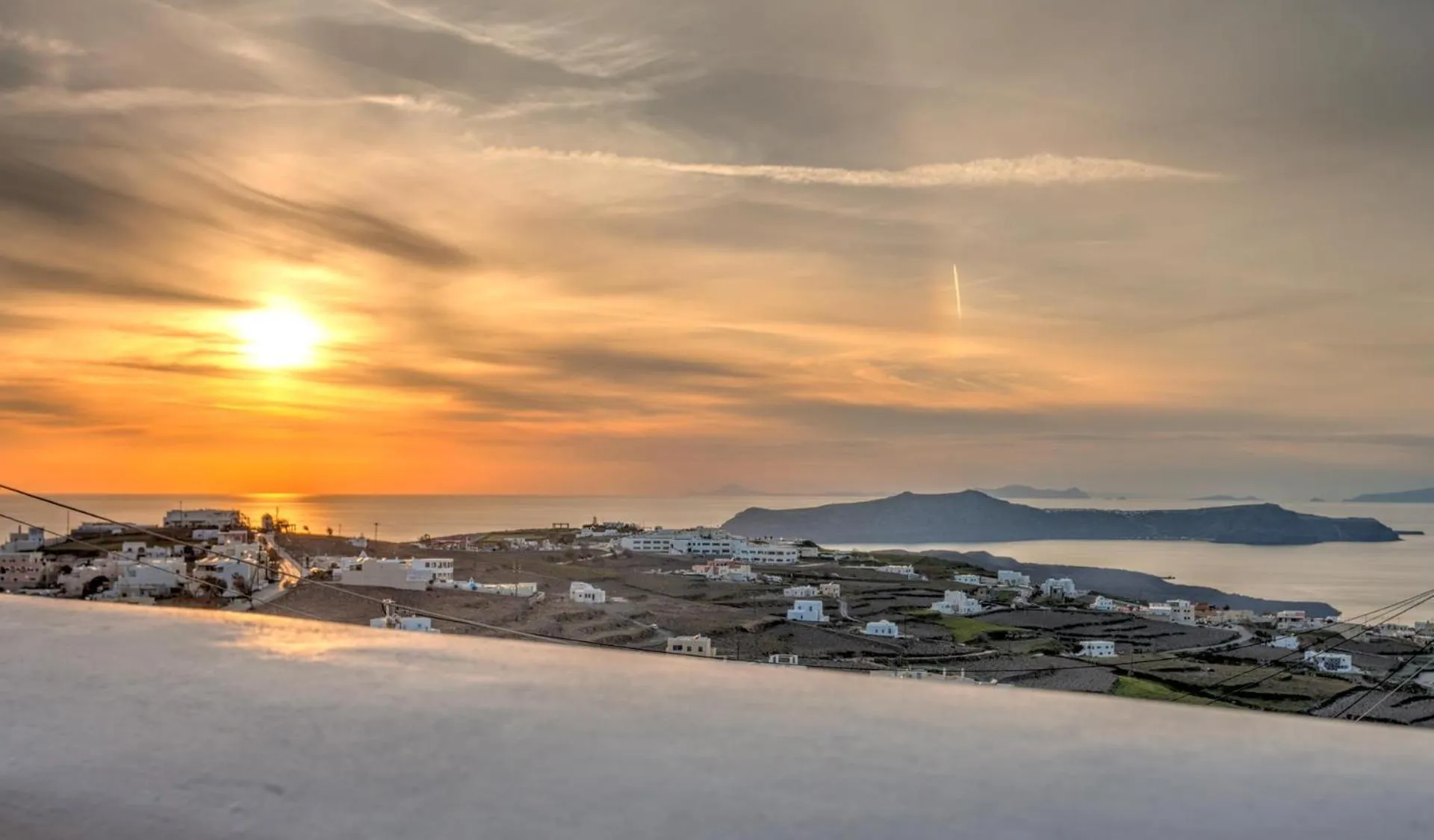 Balcony/Terrace in Luna Santorini Suites