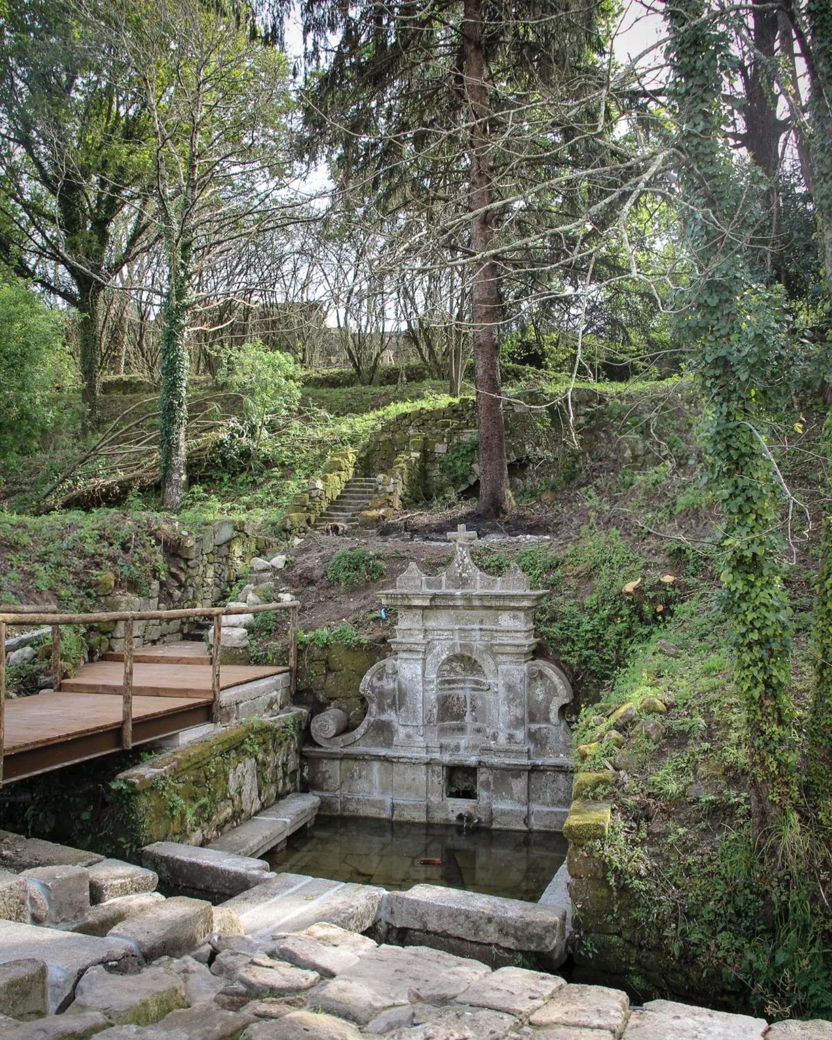 Garden in MS Collection Arouca - Mosteiro de Arouca