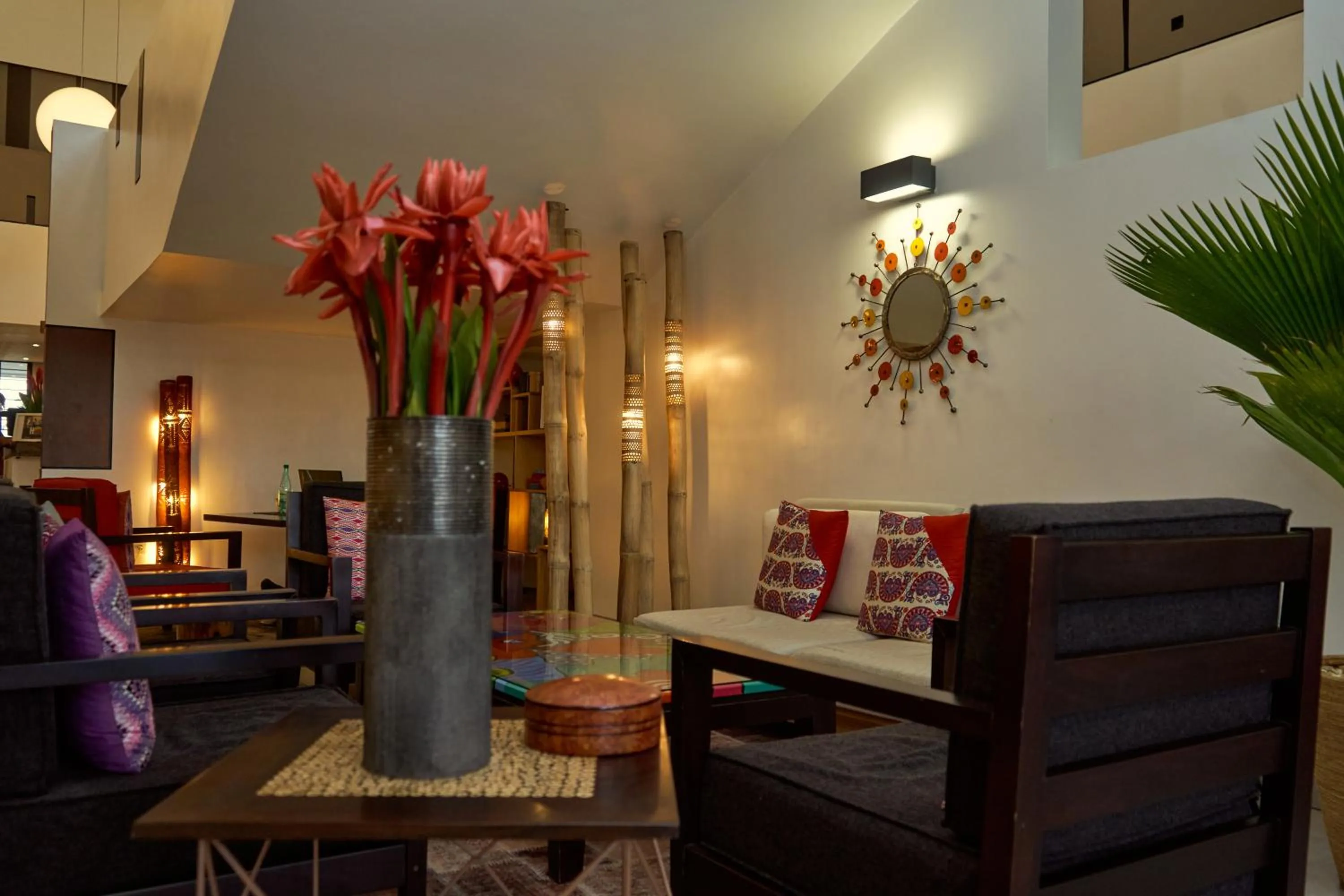 Living room in ONOMO Hotel Lomé