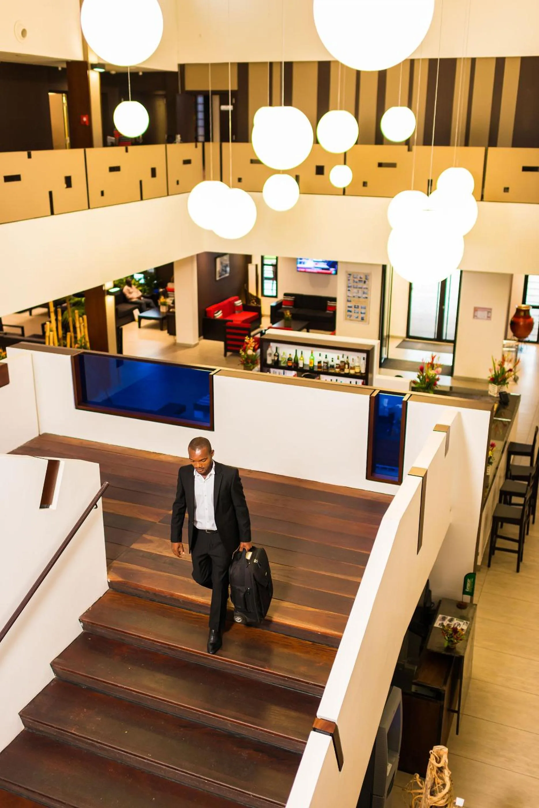 Lobby or reception in ONOMO Hotel Lomé