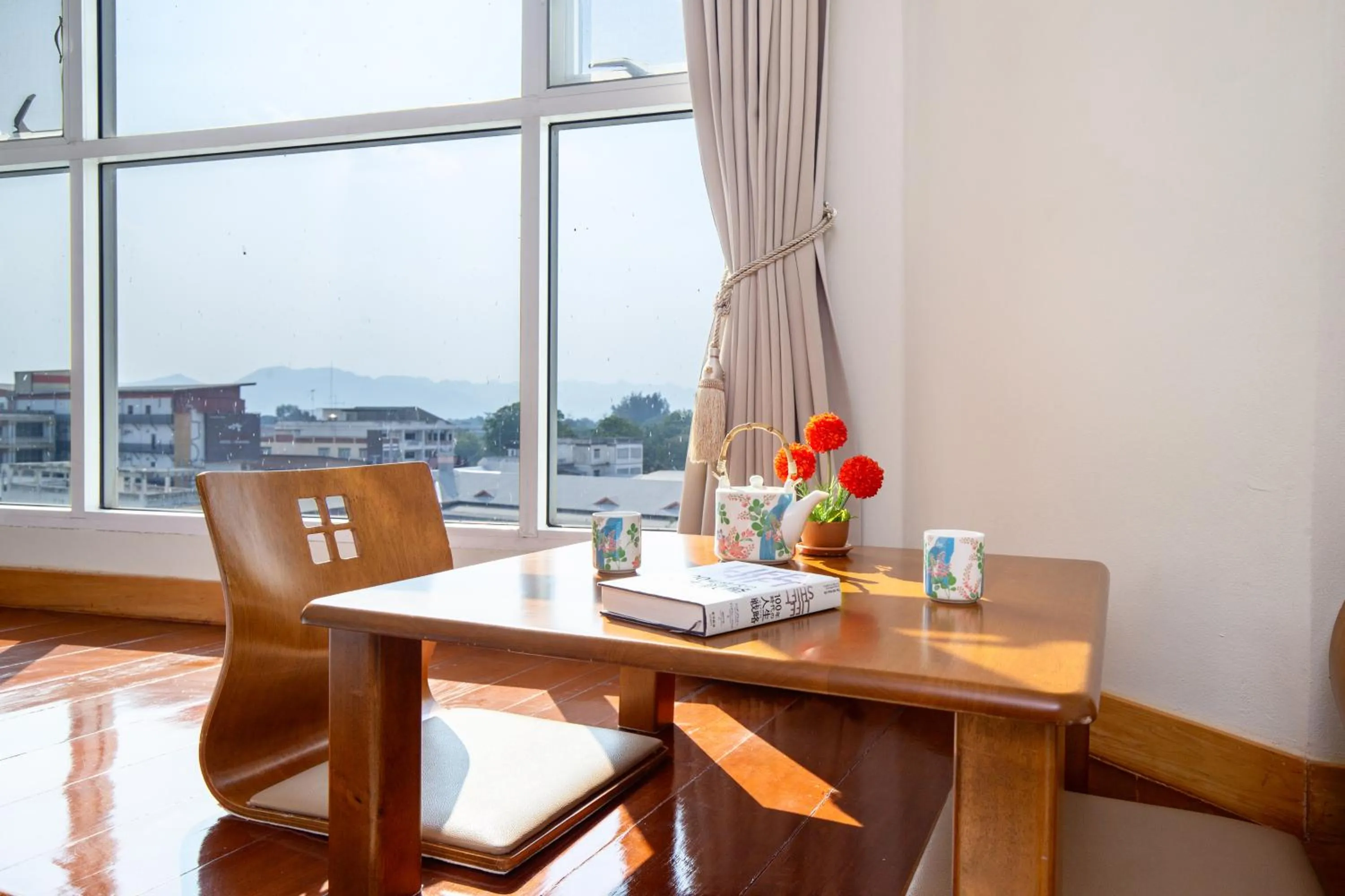 Pool view in Kanchanaburi City Hotel