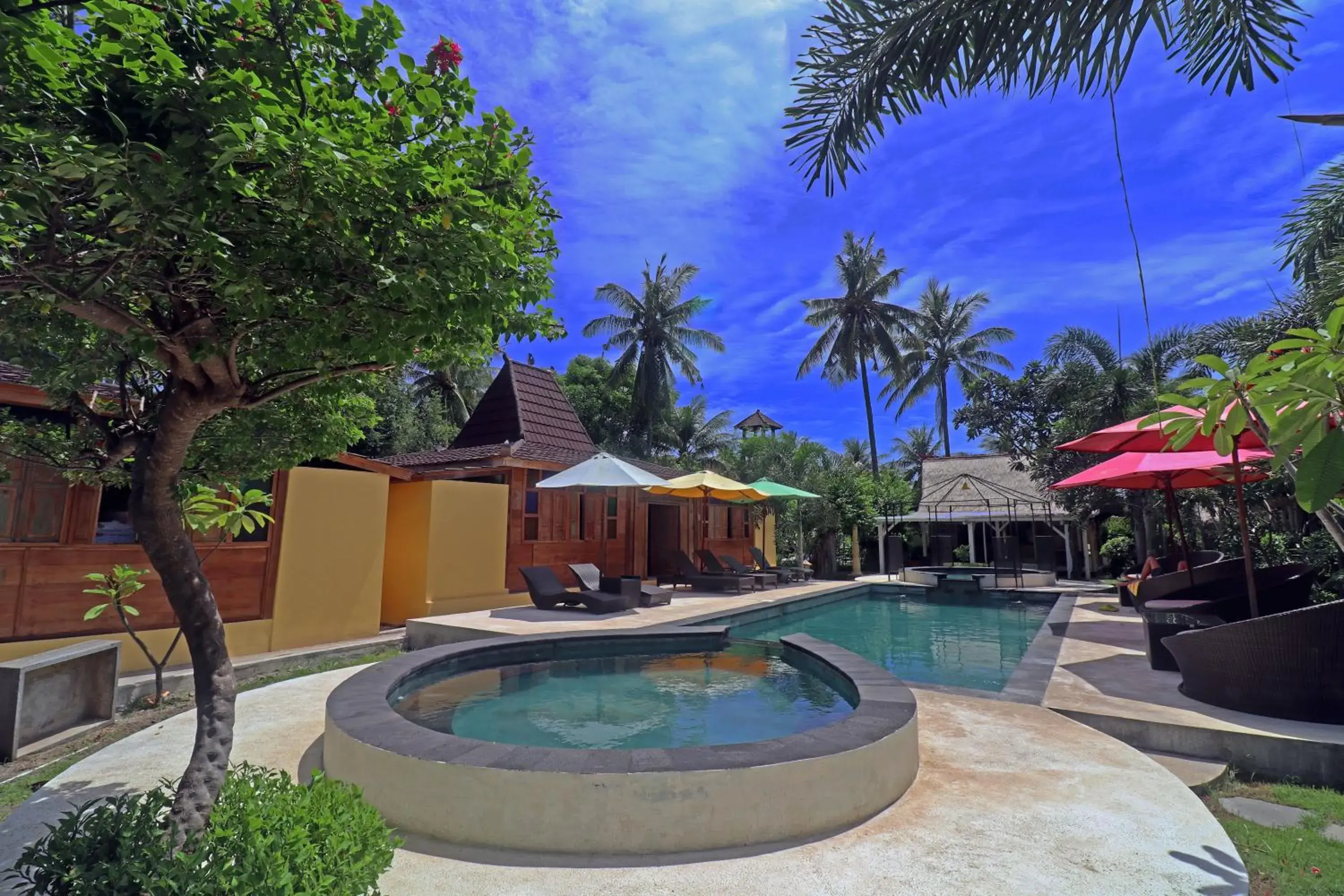 Double Room with Pool View in Salim Beach Resort Double Room with Pool View in Salim Beach Resort