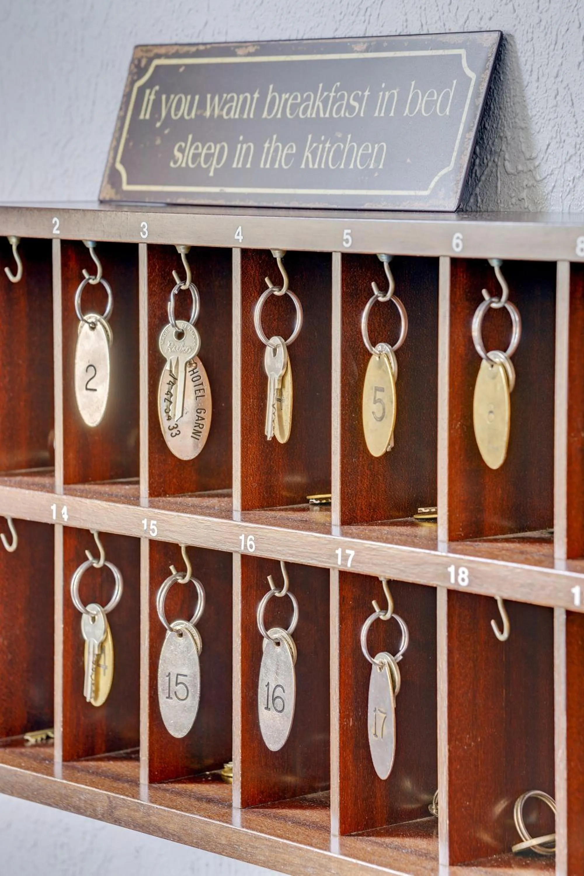 Lobby or reception in Hotel Sønderborg Garni