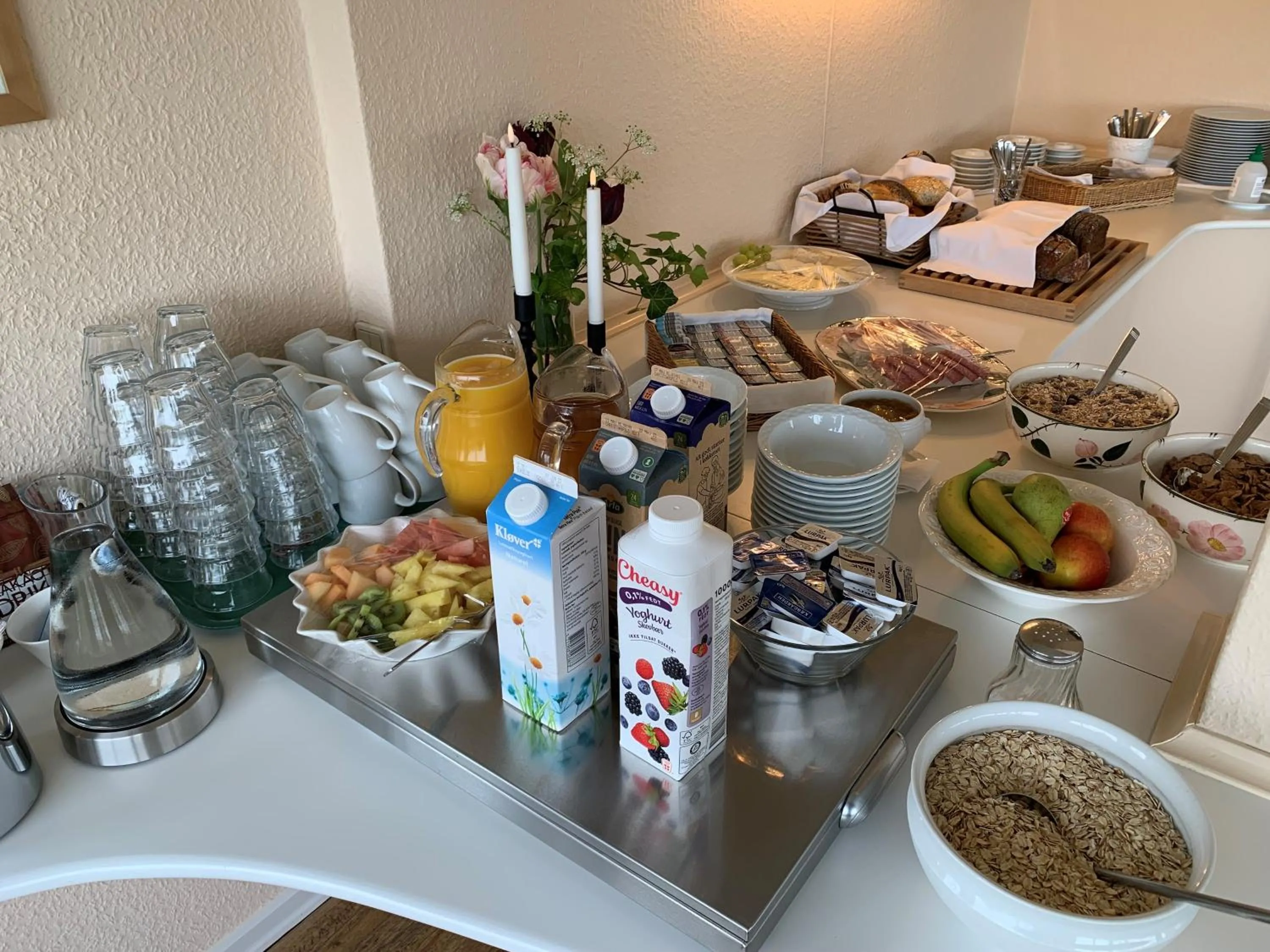 Breakfast in Hotel Sønderborg Garni