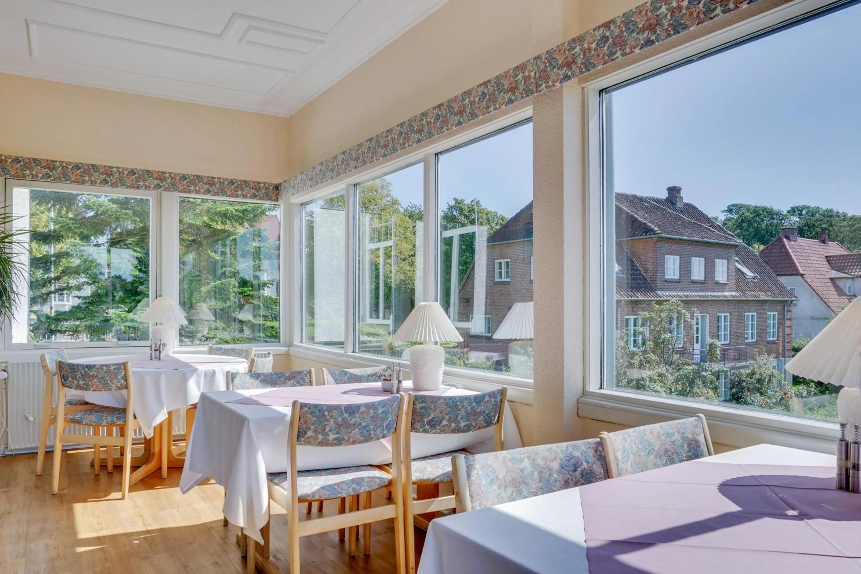 Dining area in Hotel Sønderborg Garni