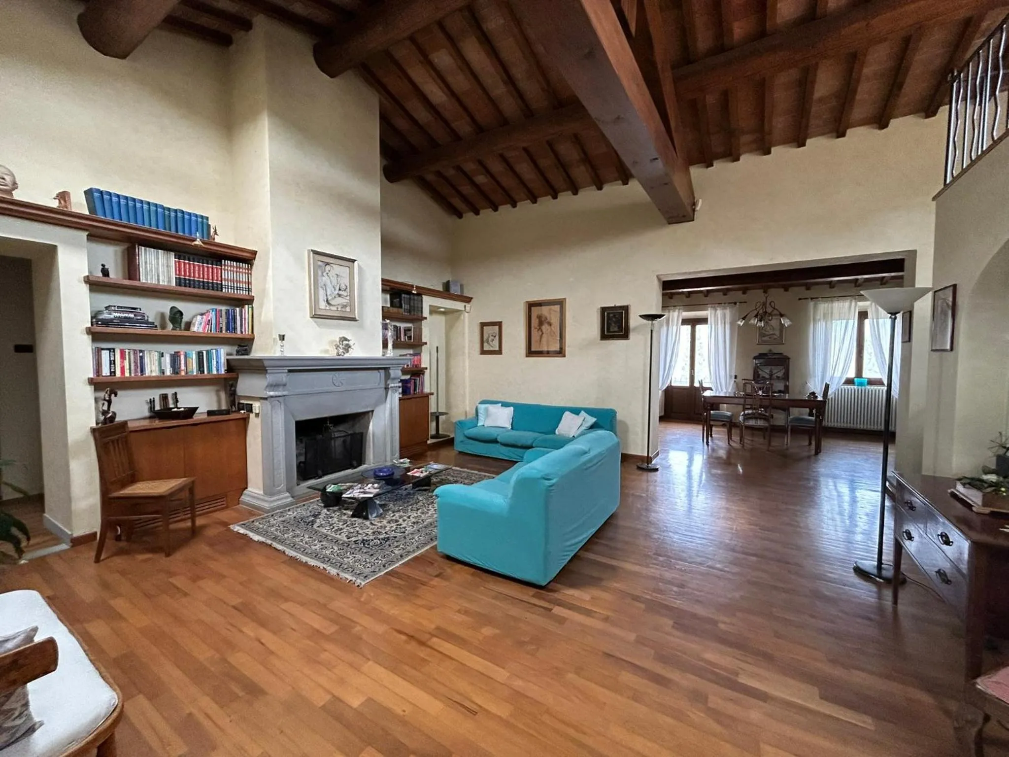 Living room in La Corte di Ronzano