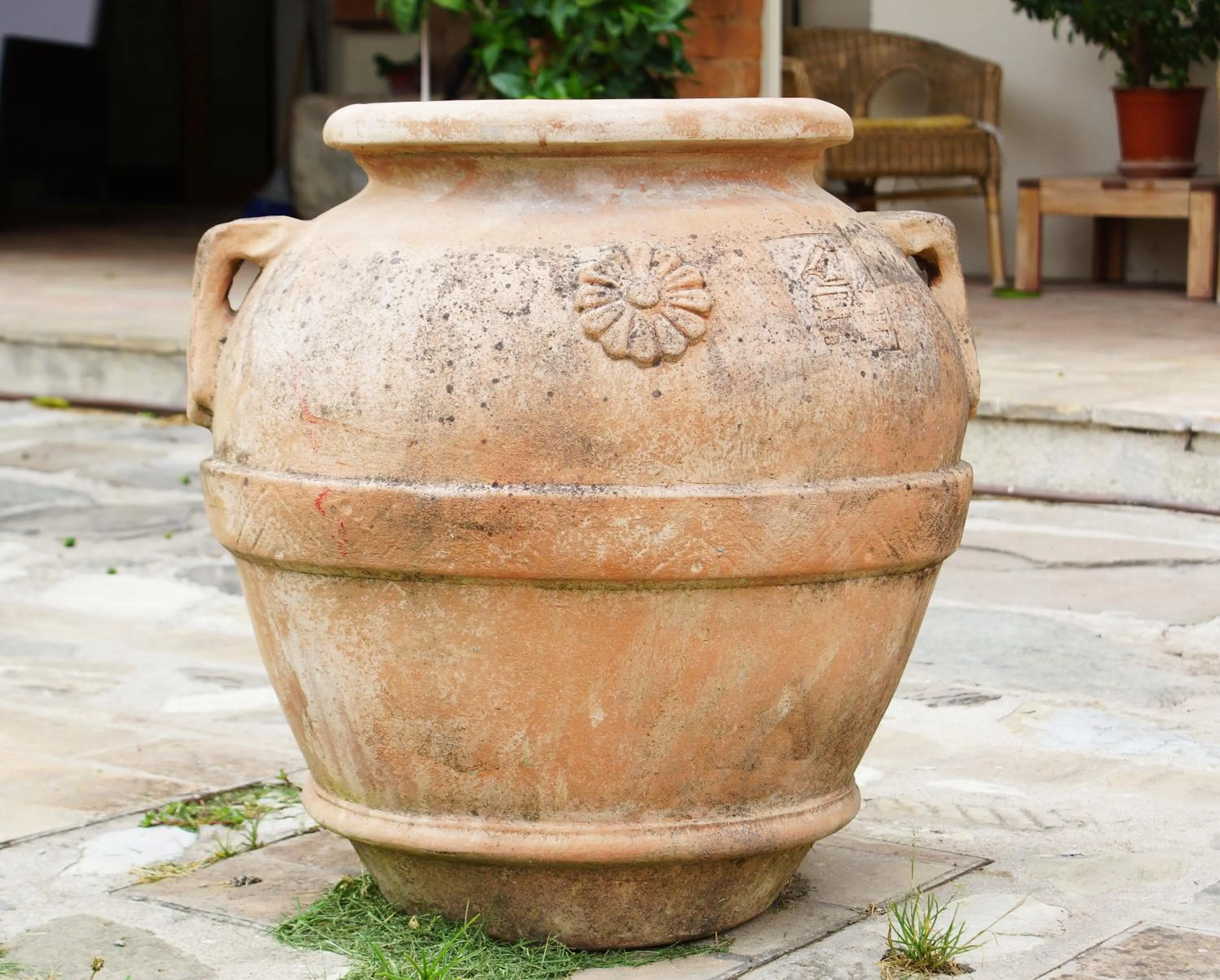 Decorative detail in La Corte di Ronzano