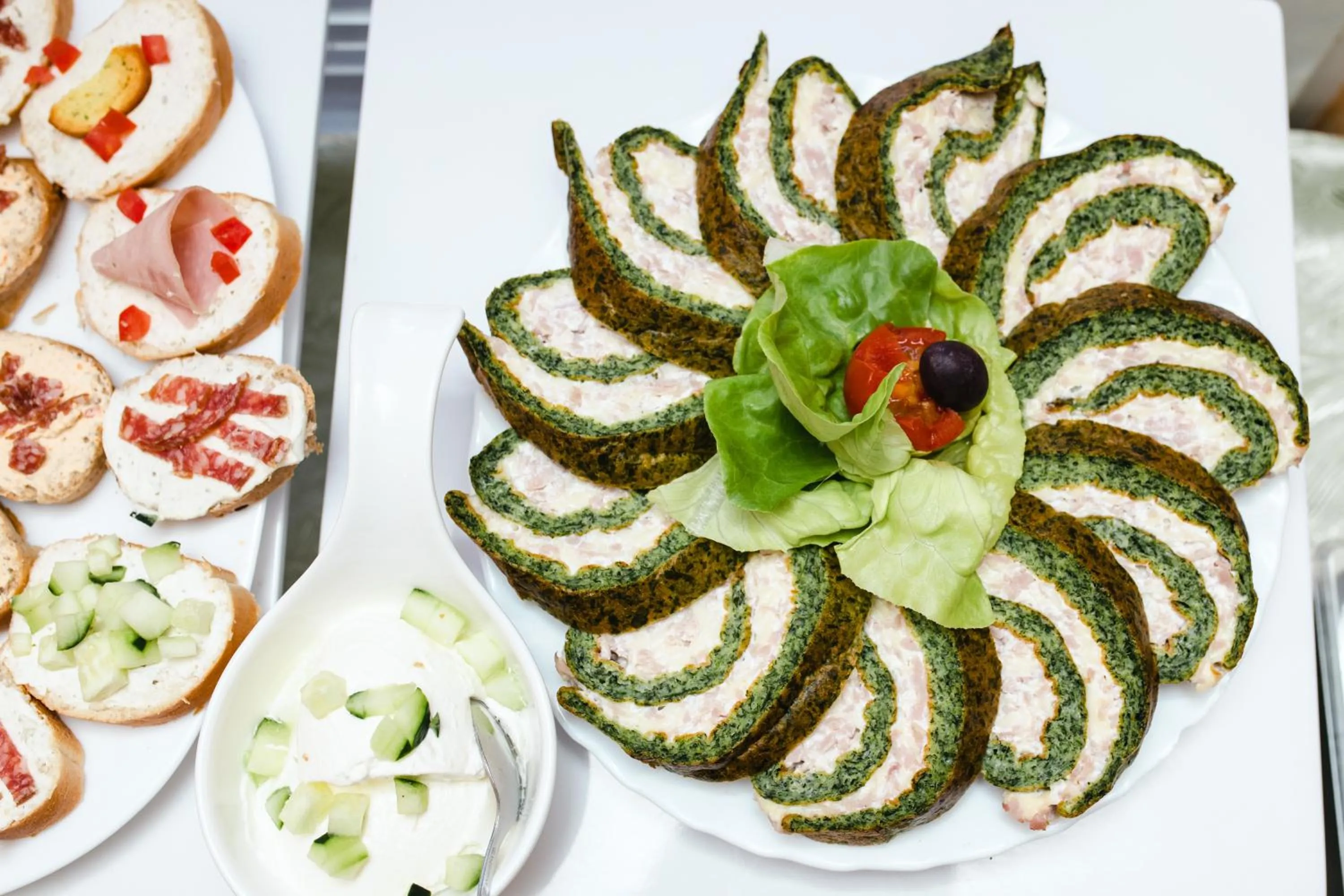 Buffet breakfast in Garni Hotel Koral