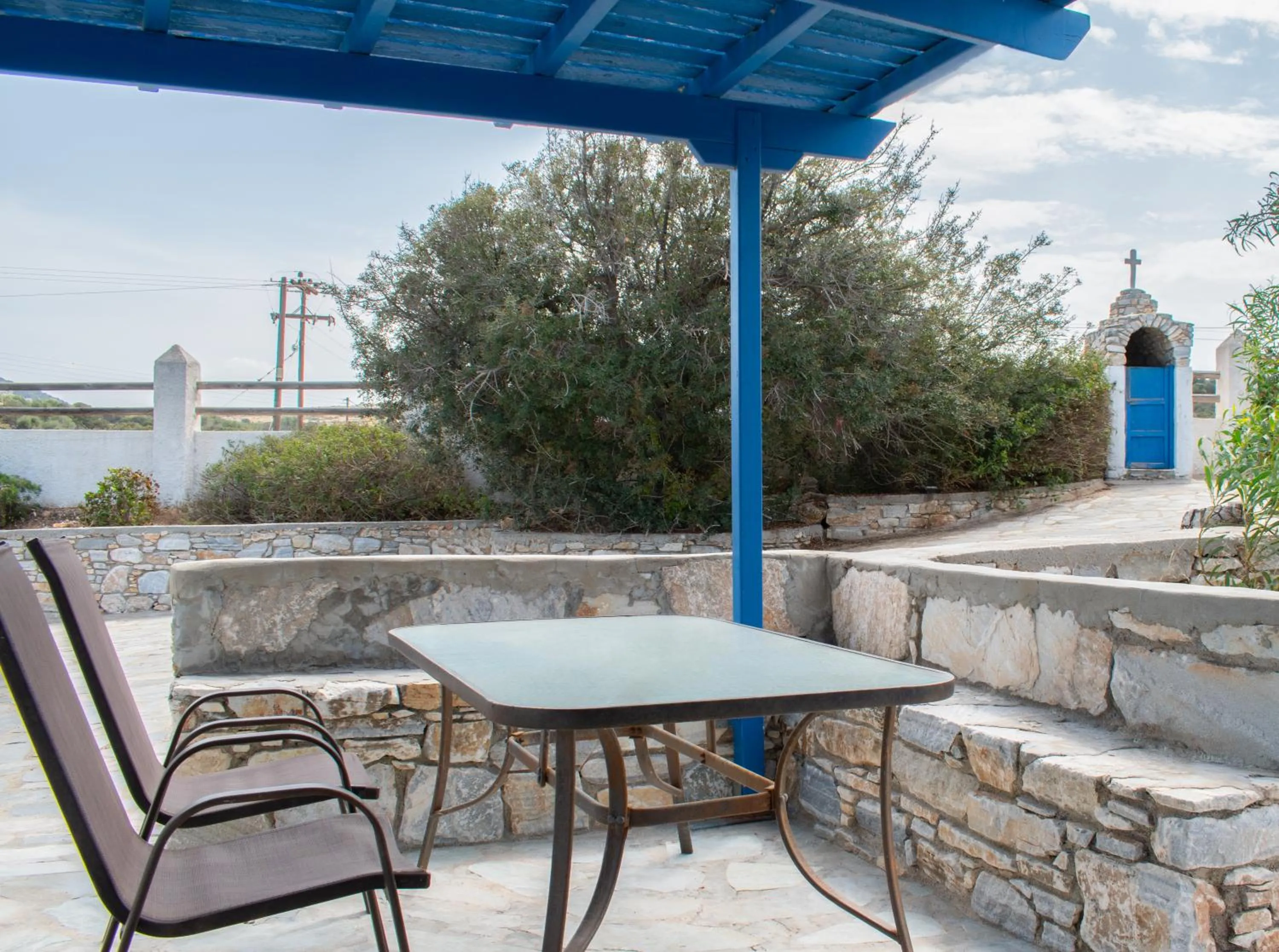 Patio in Aeraki Studios