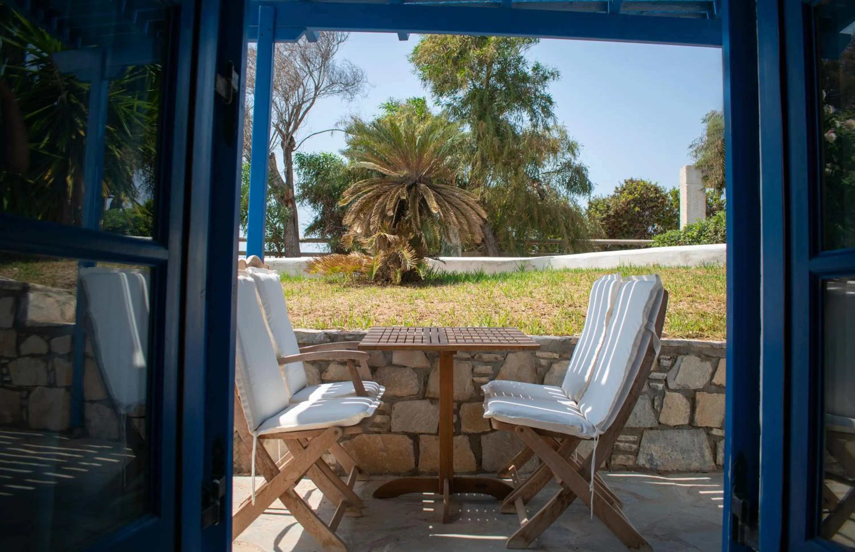 Patio in Aeraki Studios