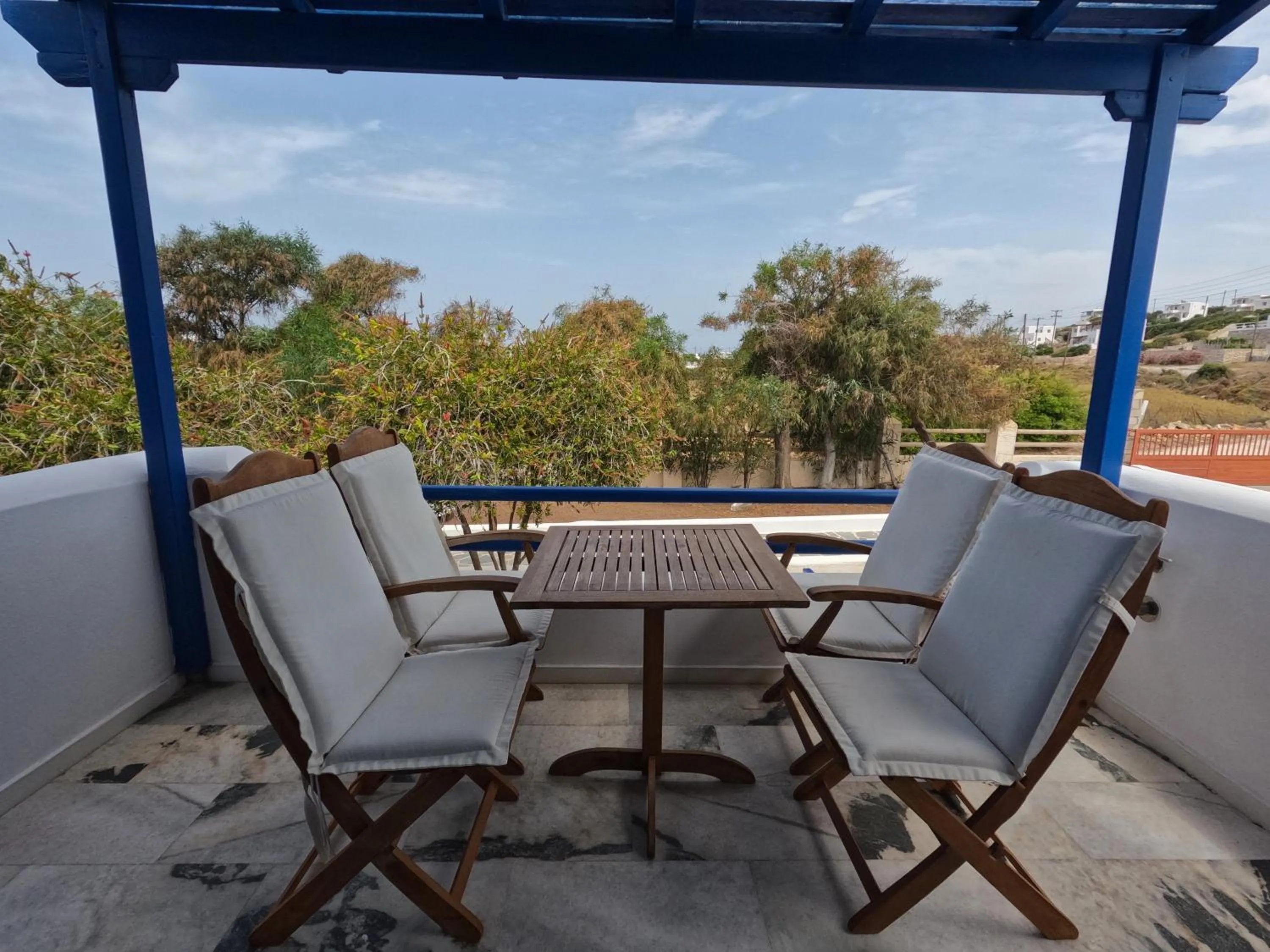 Patio in Aeraki Studios