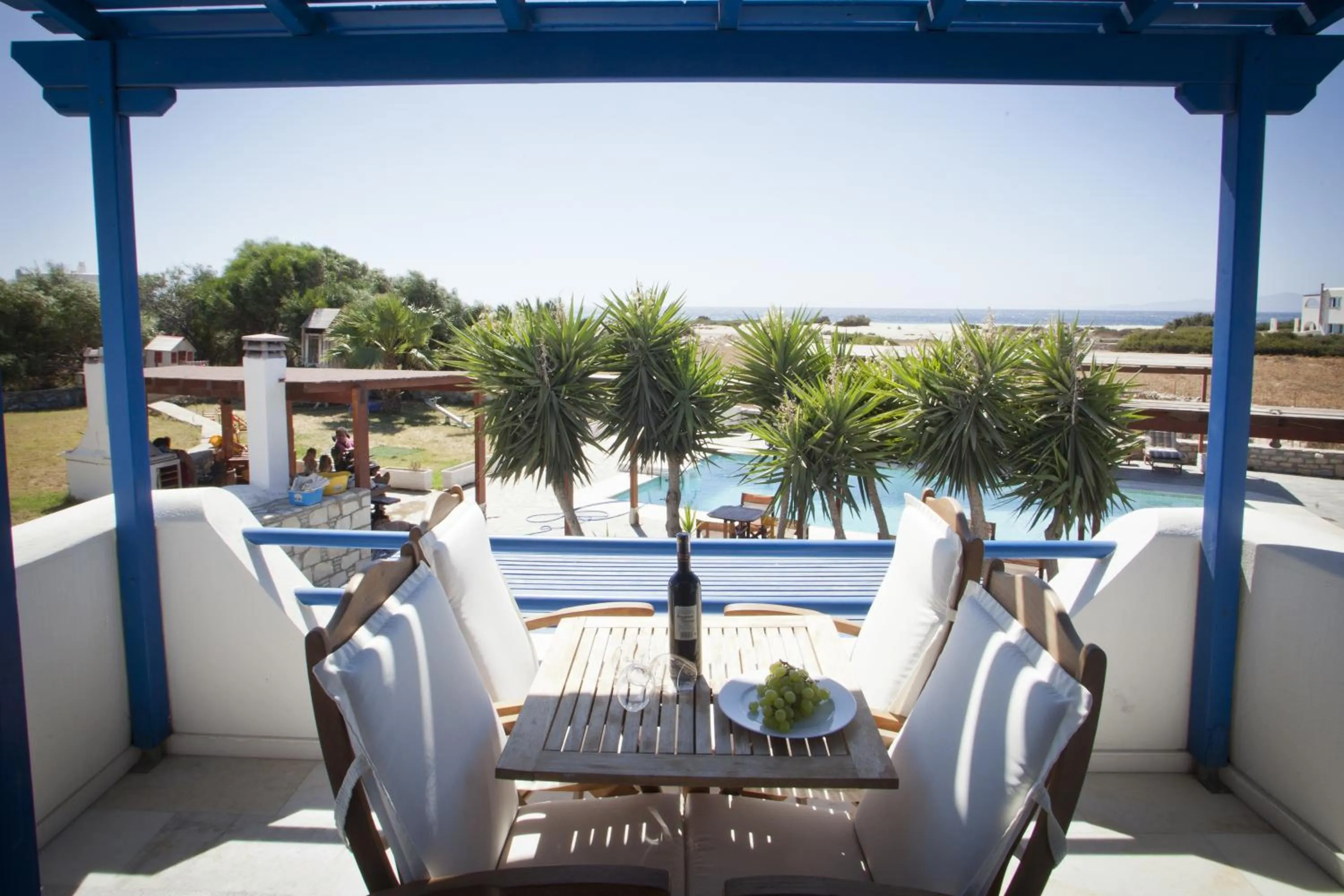 Patio in Aeraki Studios