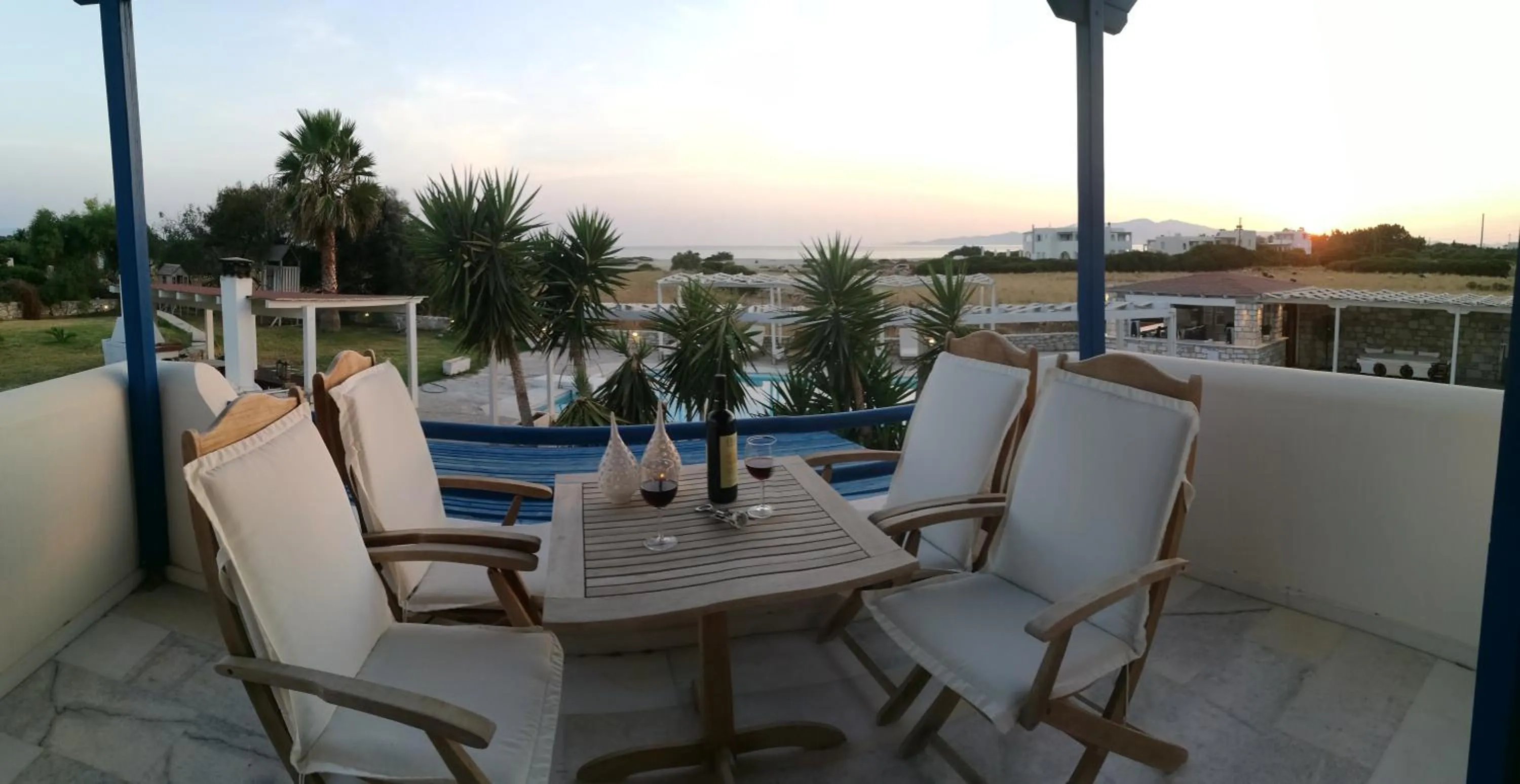 Patio in Aeraki Studios