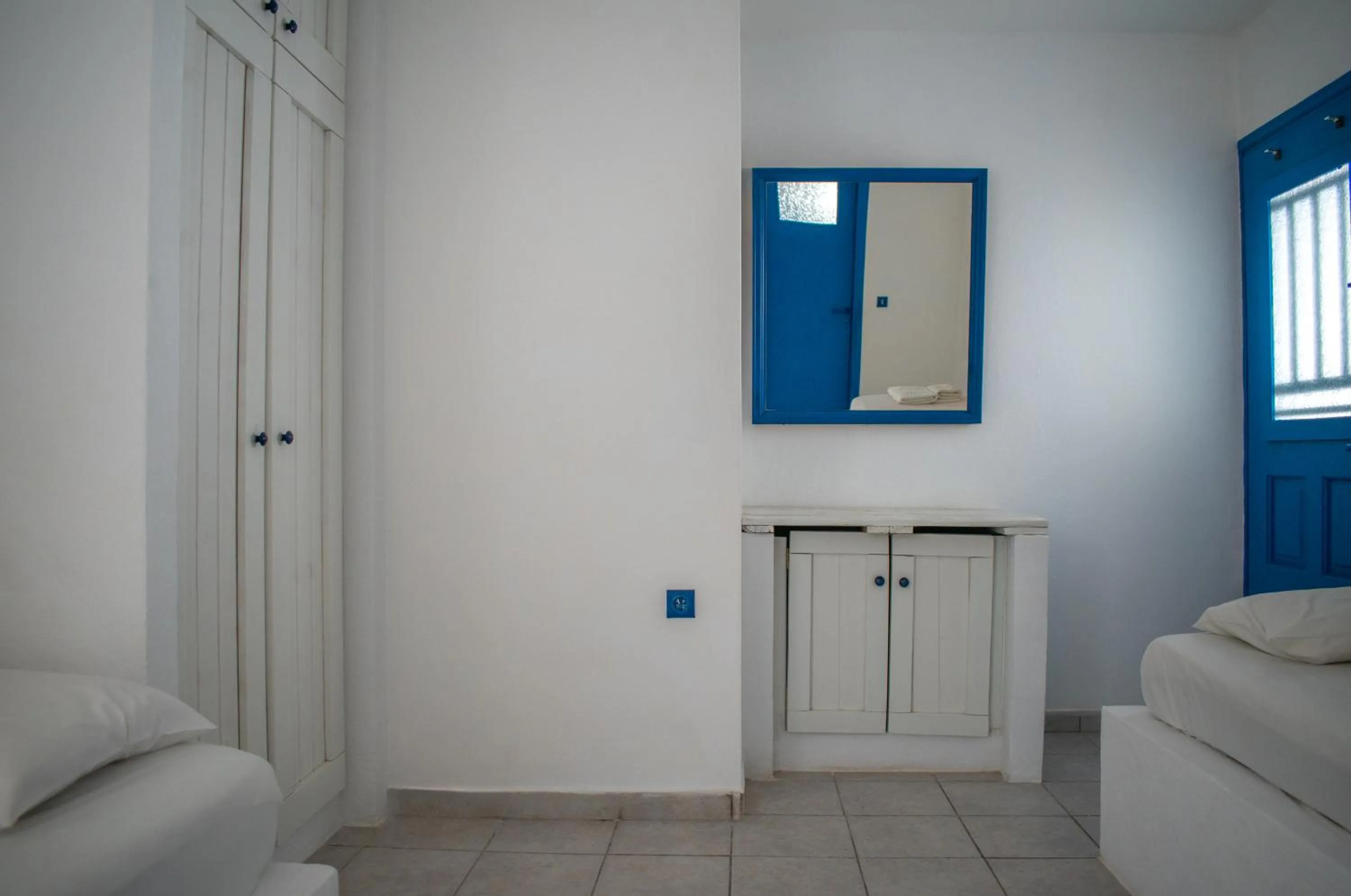 Bed in Aeraki Studios