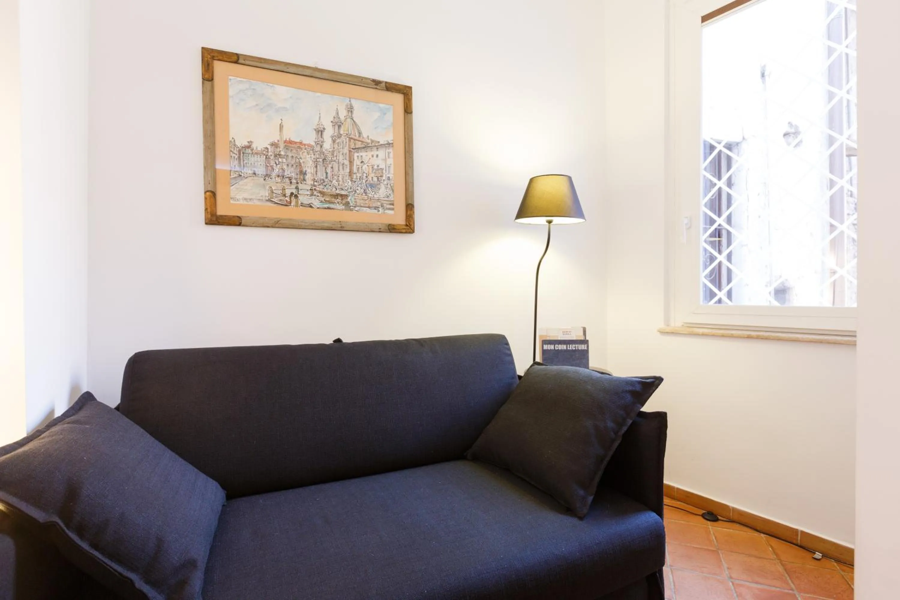 Living room in NAVONA, Old Rome Lodge