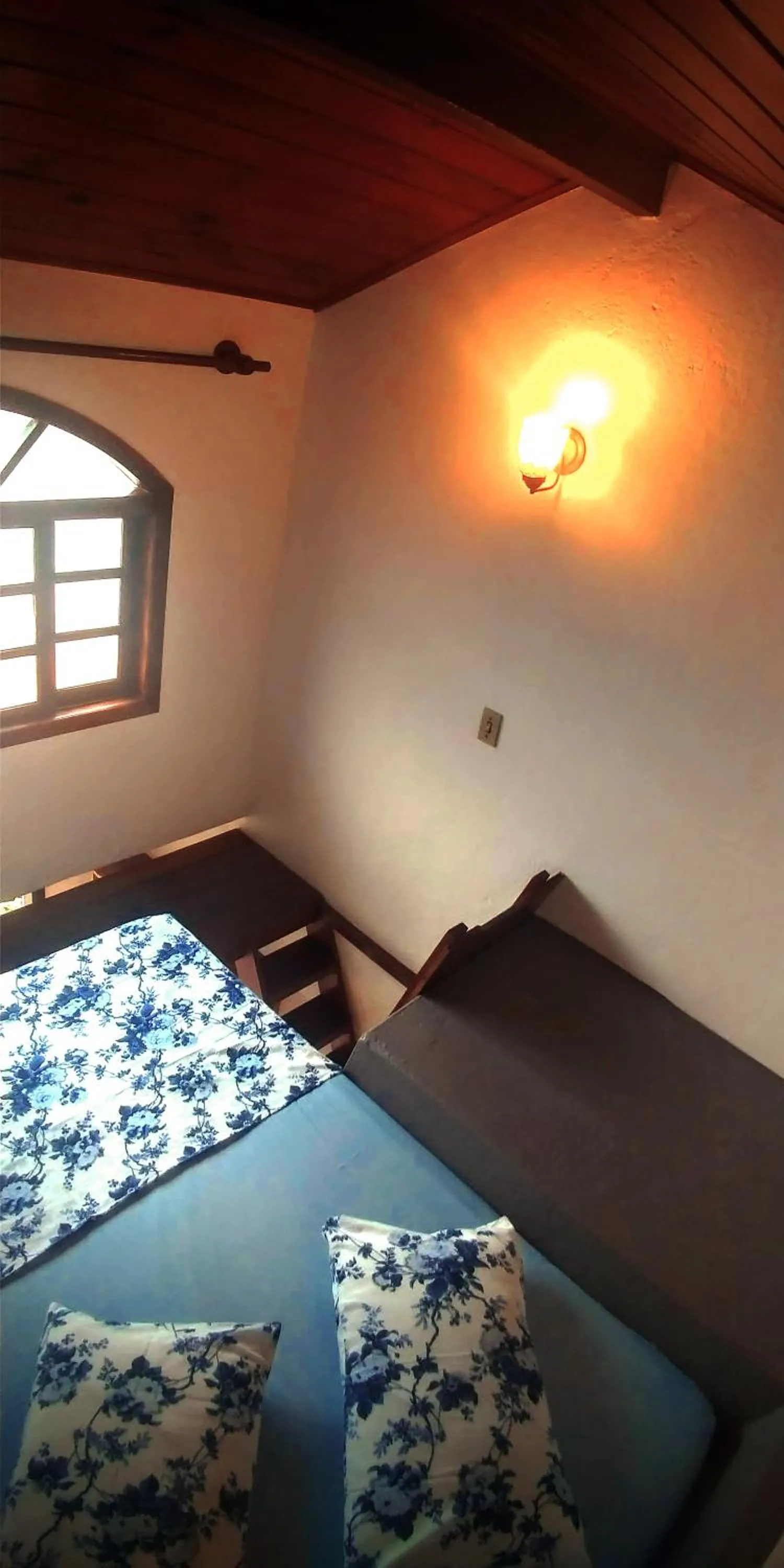 Bed in Pousada Em Busca do Sol