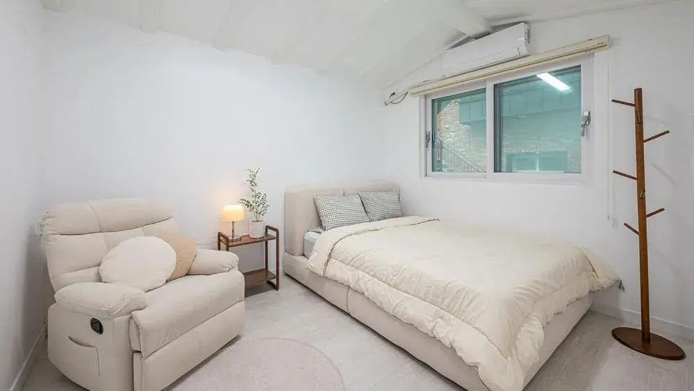 Bed in Gapyeong Kongkong Kids Pool Villa Bed in Gapyeong Kongkong Kids Pool Villa