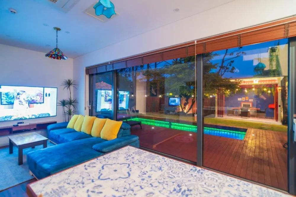 Bed in Its you Pool Villa