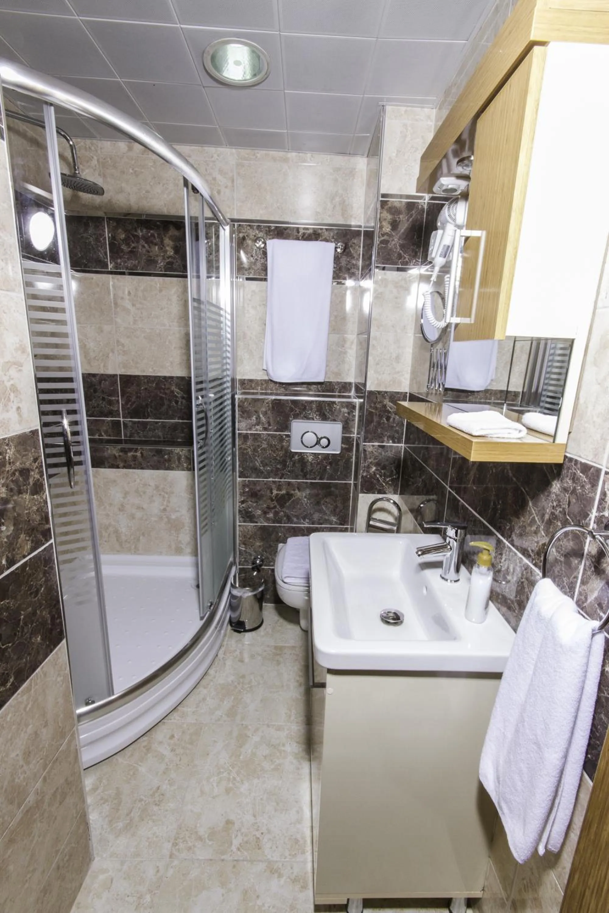 Shower in mars hotel