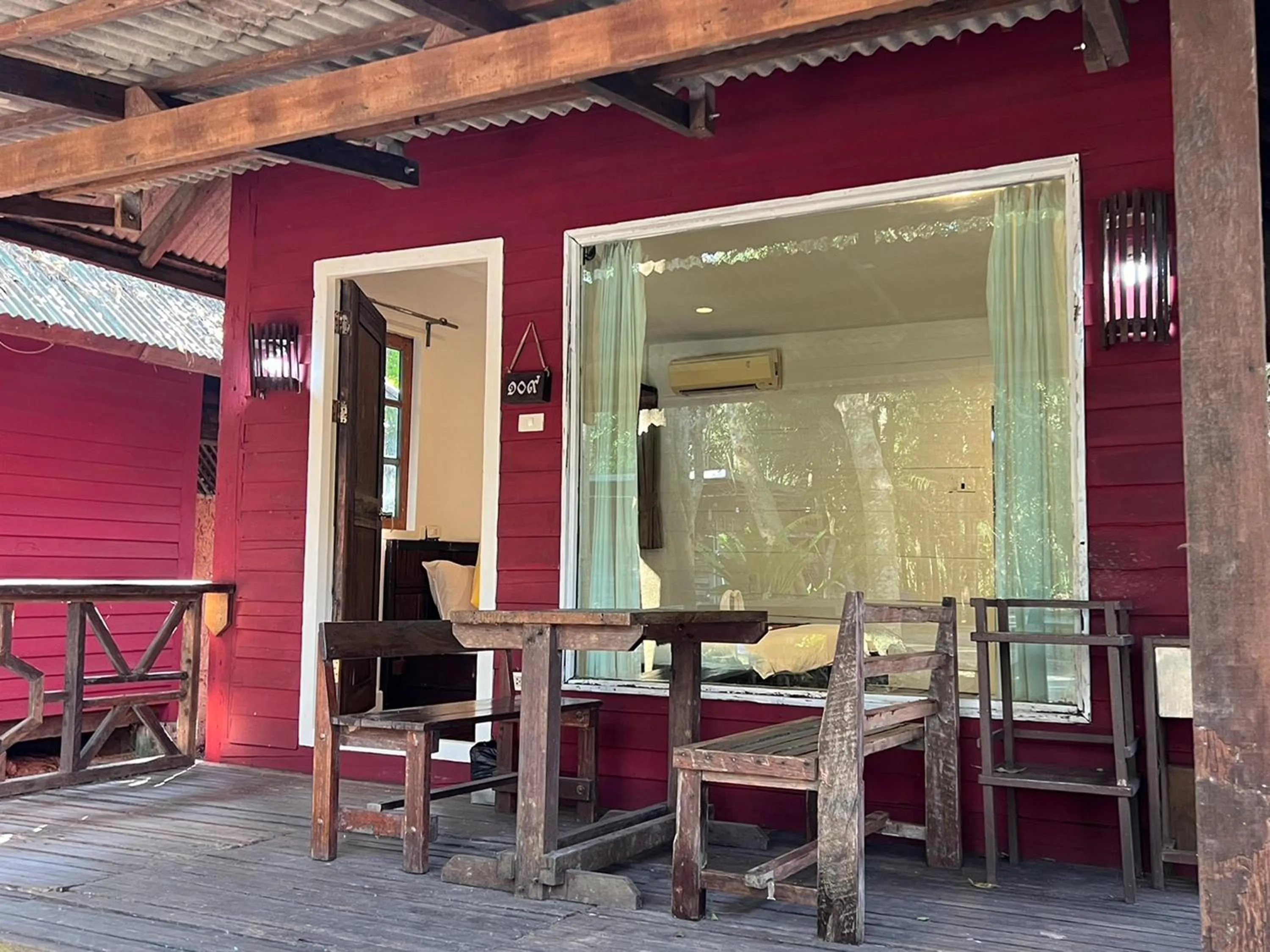 Balcony/Terrace in Pang Mai Resort