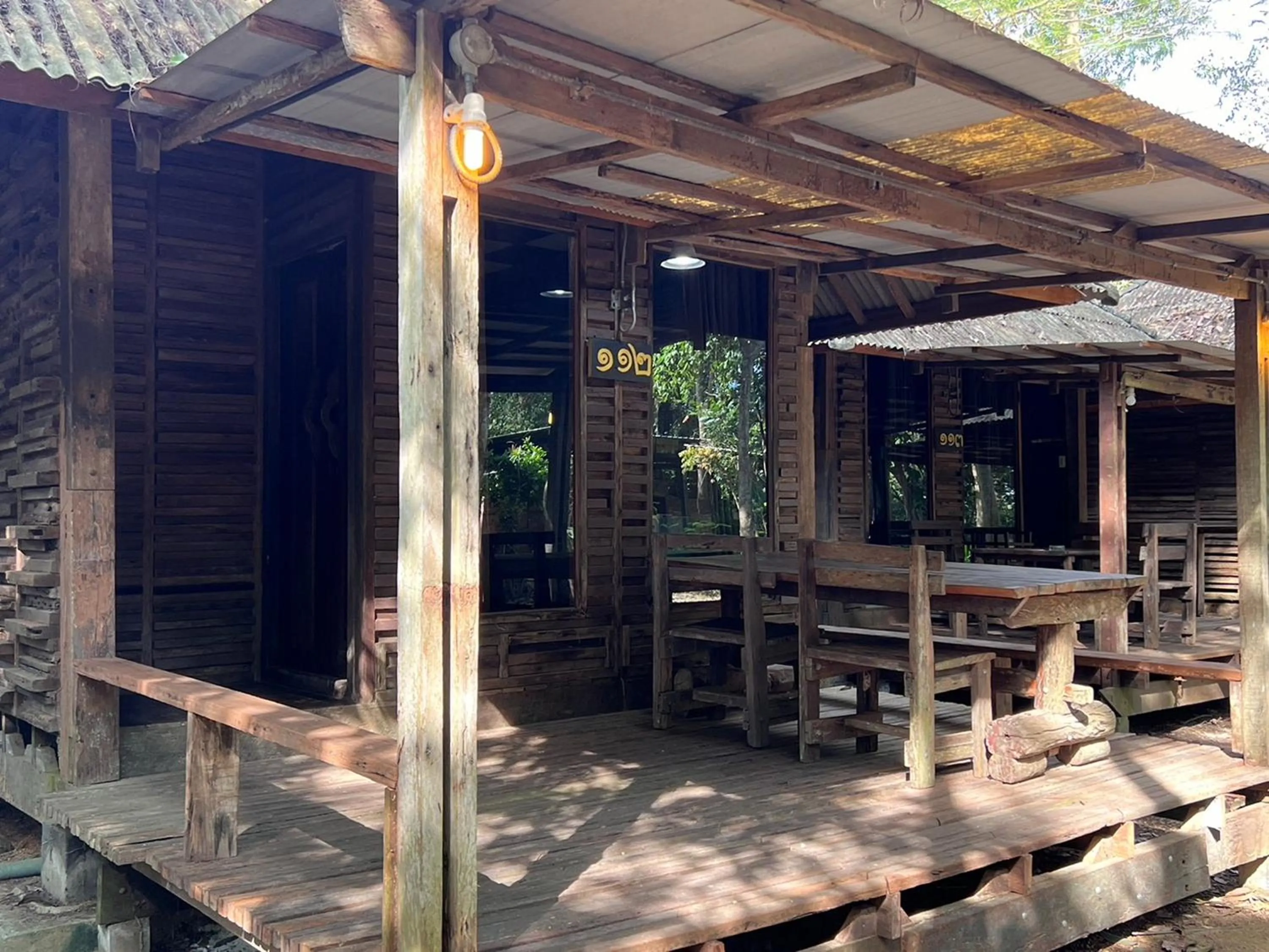 Balcony/Terrace in Pang Mai Resort