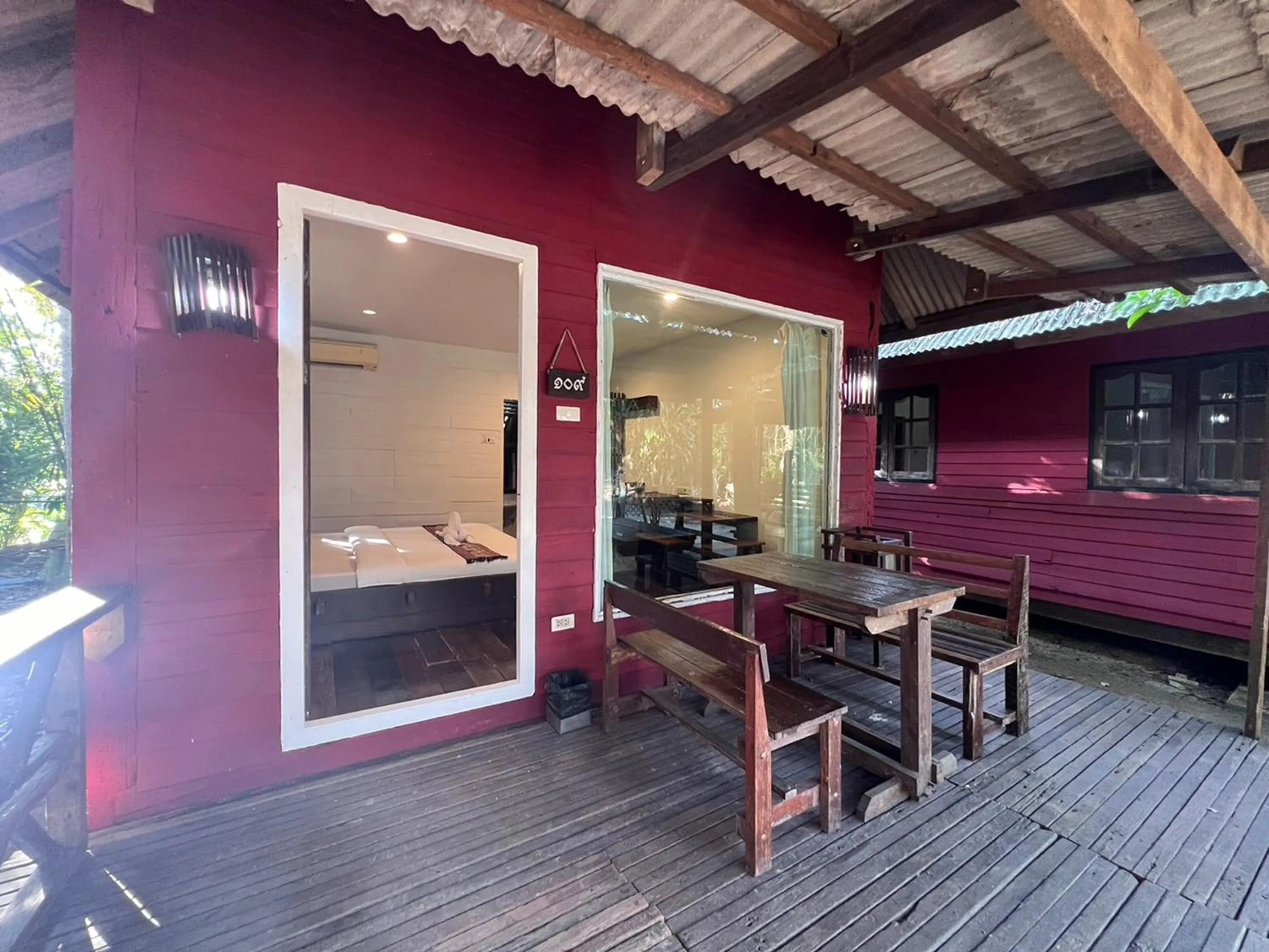 Balcony/Terrace in Pang Mai Resort