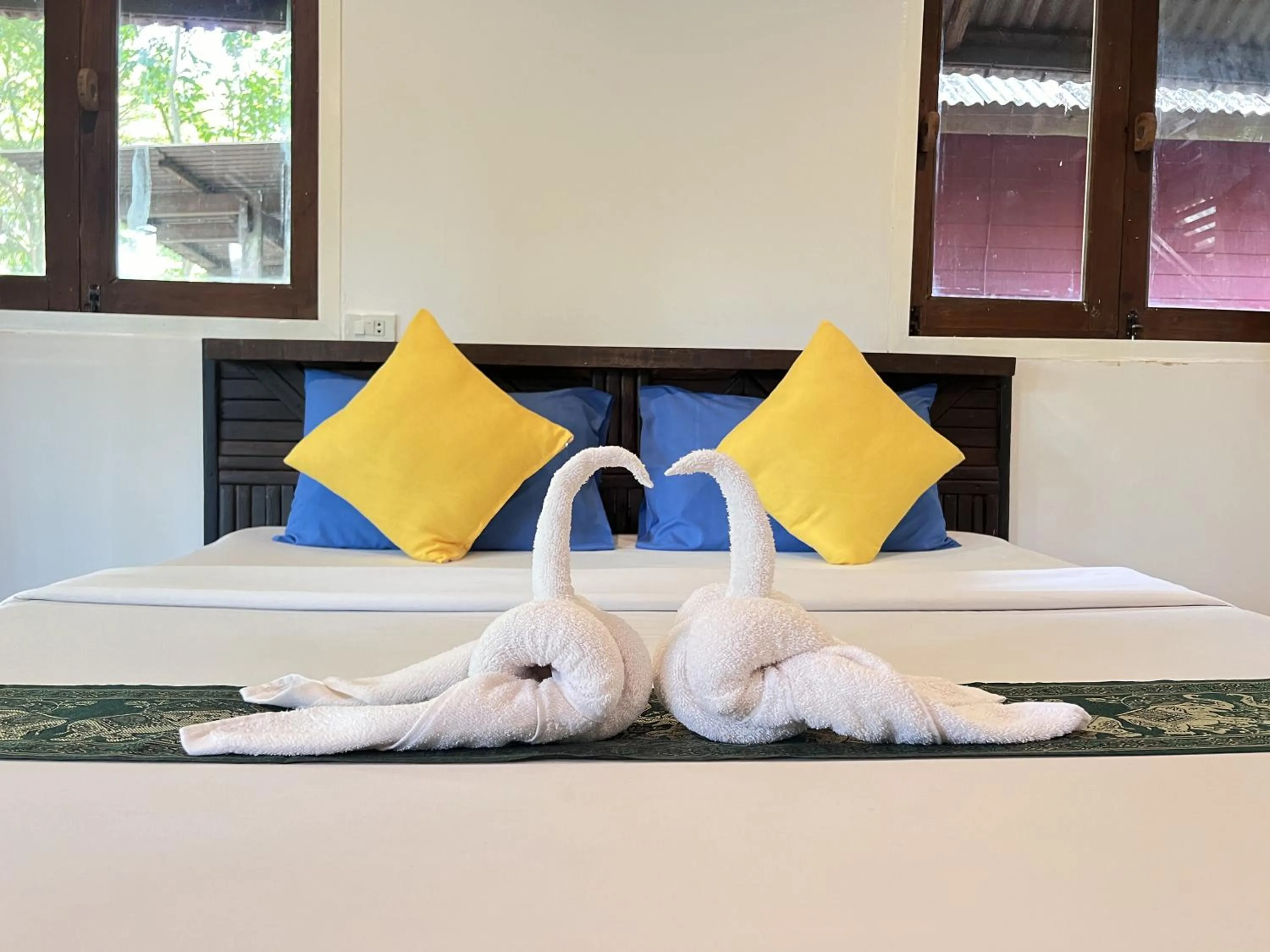 Bed in Pang Mai Resort