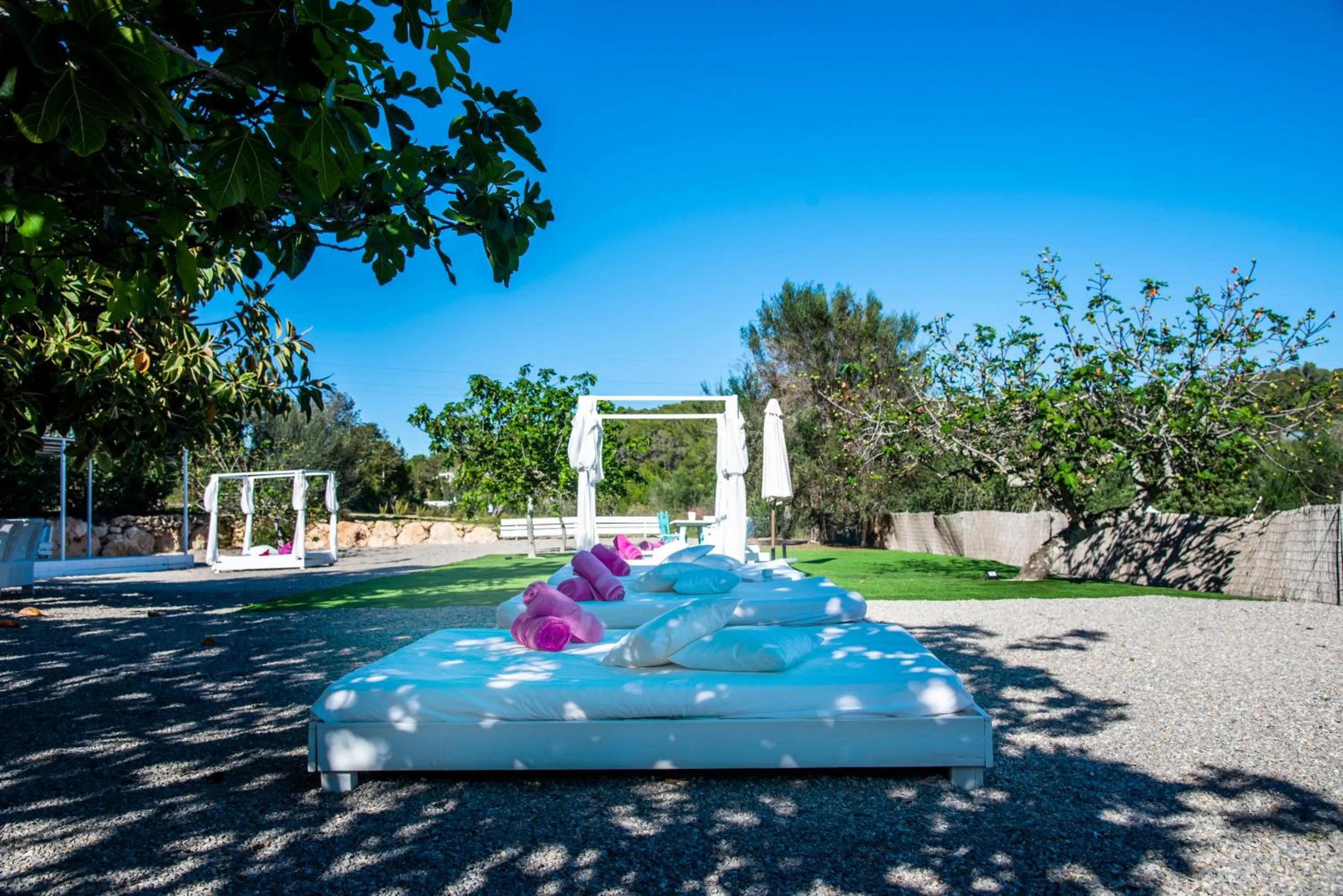 Garden in Agroturismo Can Cosmi Prats