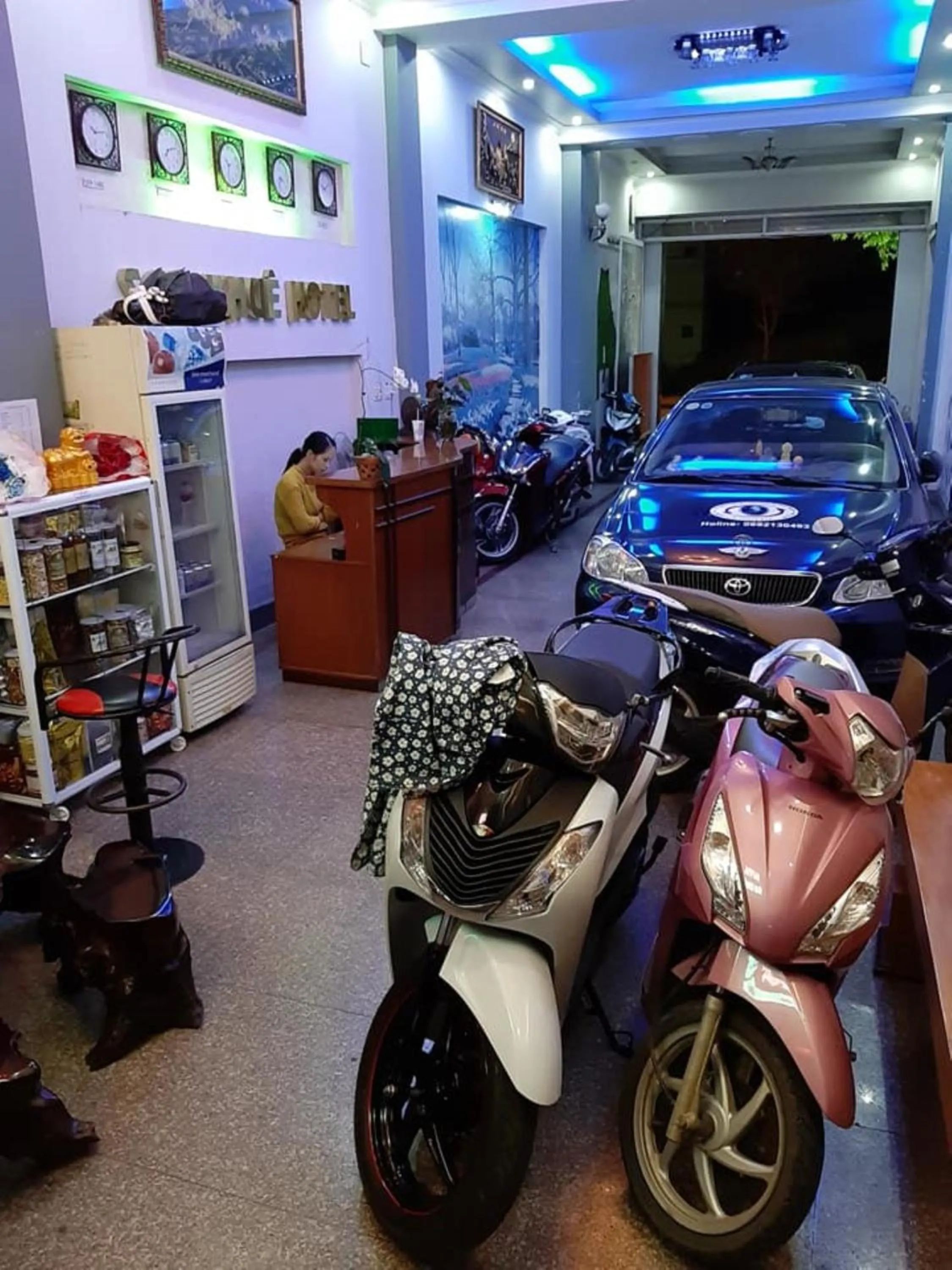 Parking in Sao Khue 2 Hotel