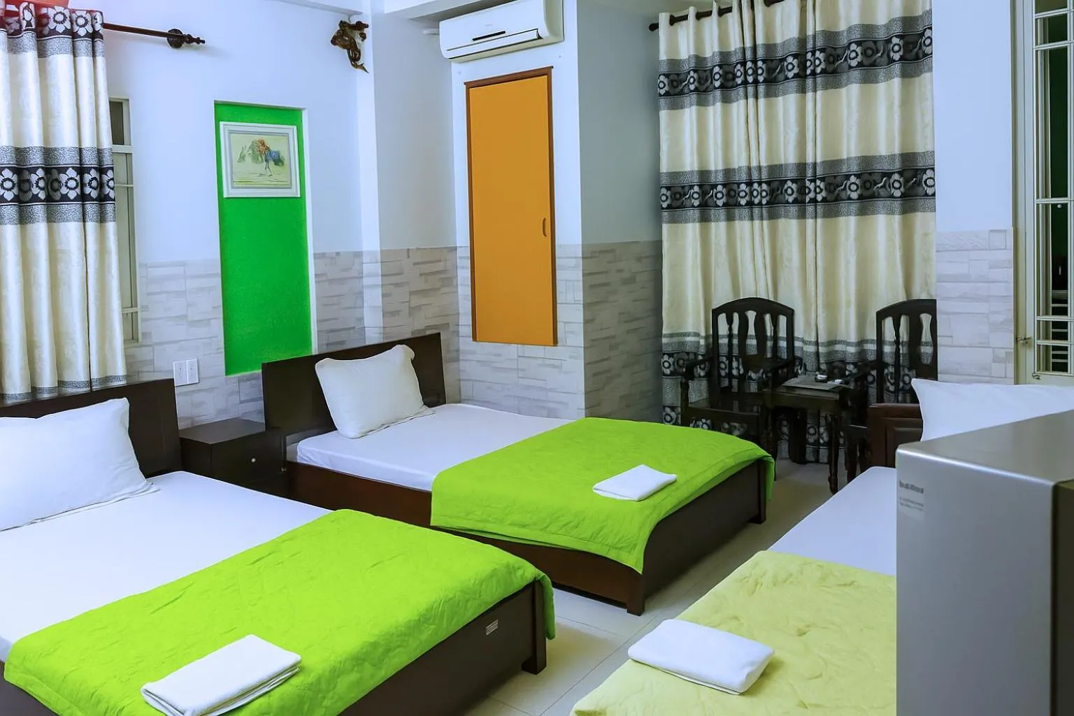 Bed in Sao Khue 2 Hotel